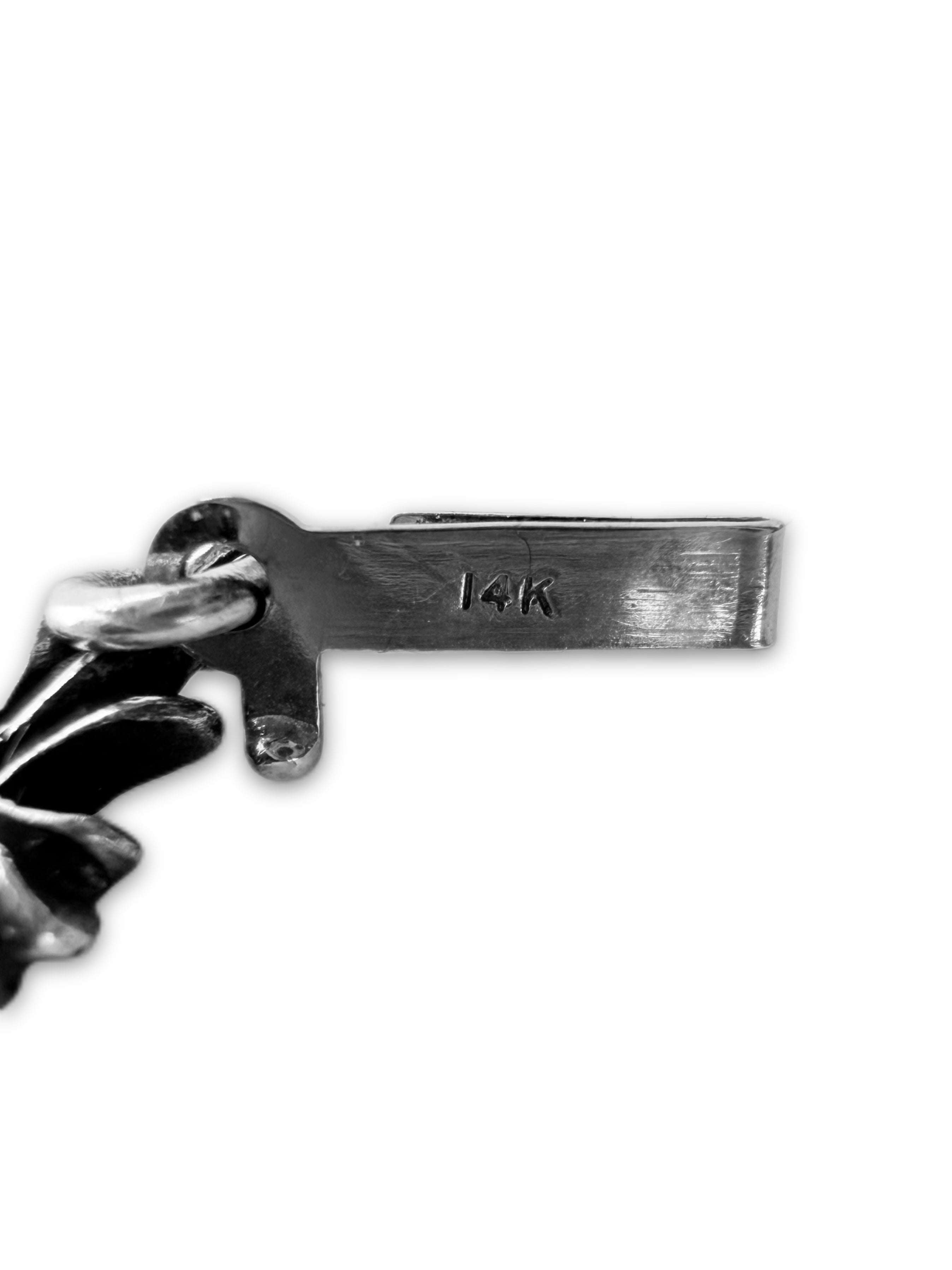 Chrome Hearts ‘Tiny E’ VVS Diamond 20in Aftermarket Necklace