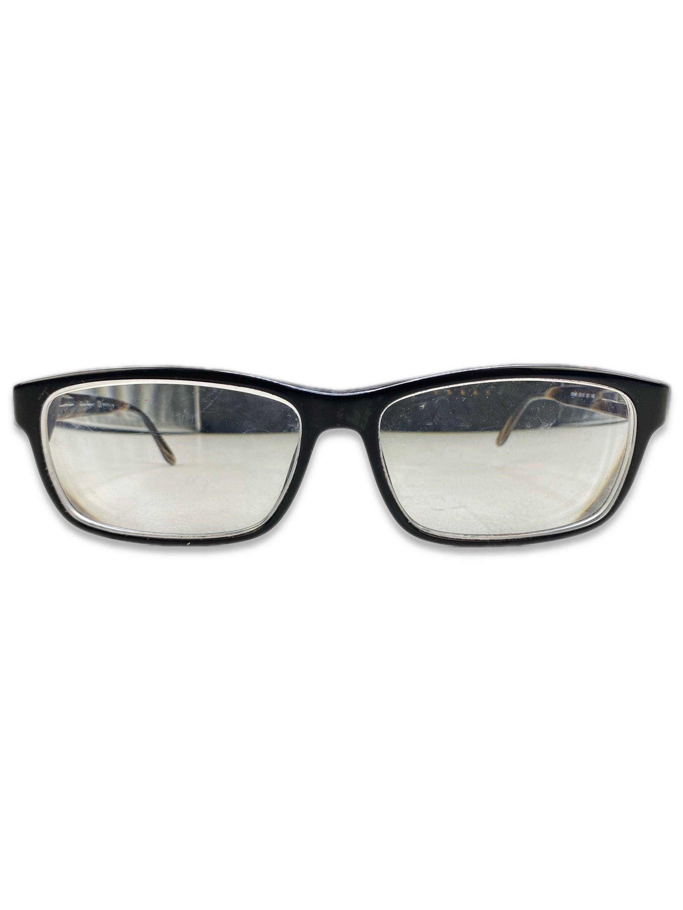 Ferragamo Ombré Boxy Frame Metallic Glasses