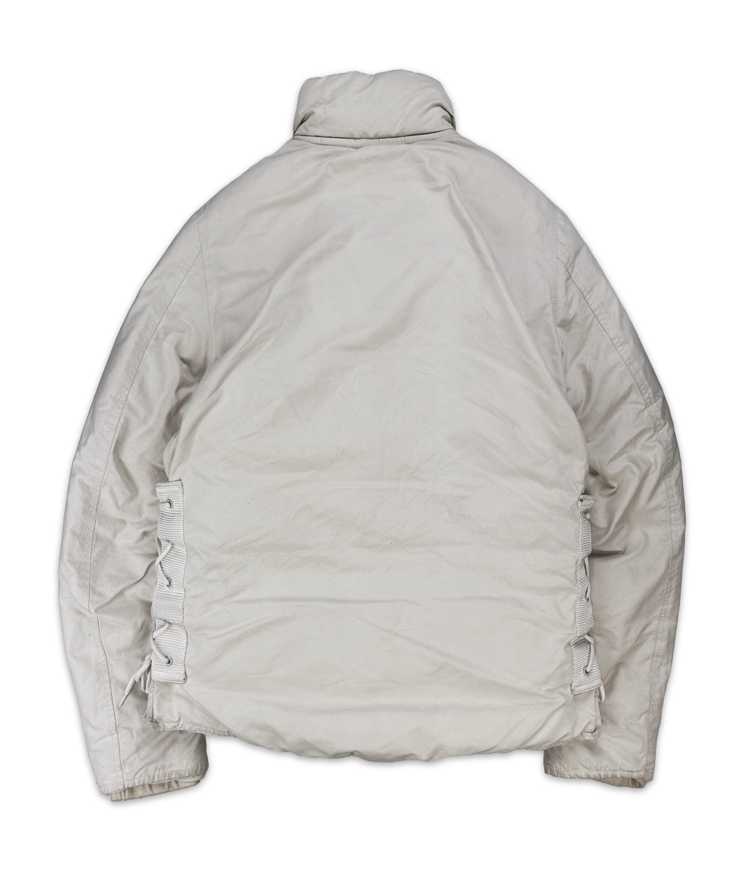 AW99 Helmut Lang White ‘M69’ Flak Down Fill Puffer Jacket