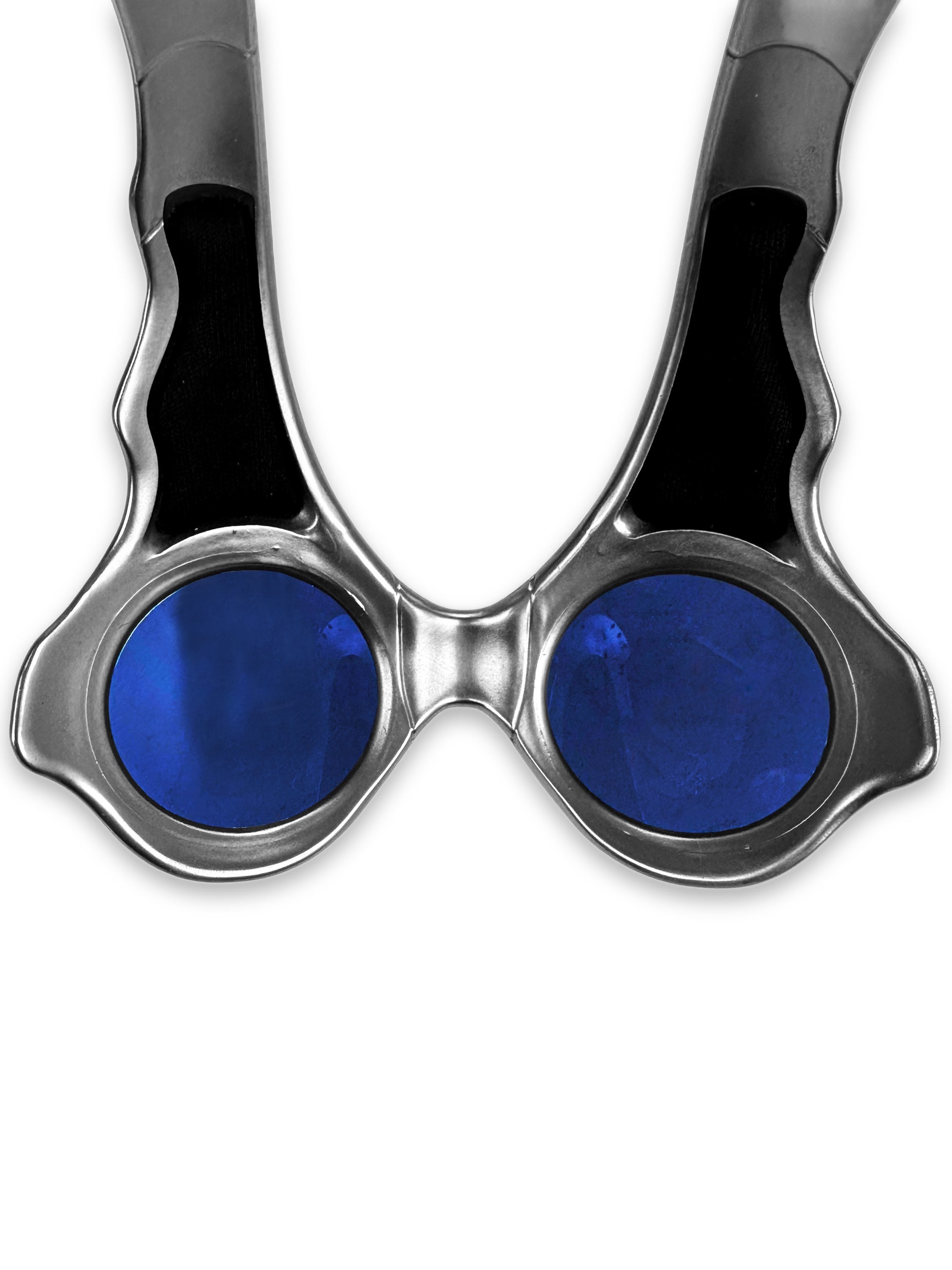 2000 Oakley ‘Over The Top’ Ice Iridium FMJ 5.56 Silver Sunglasses