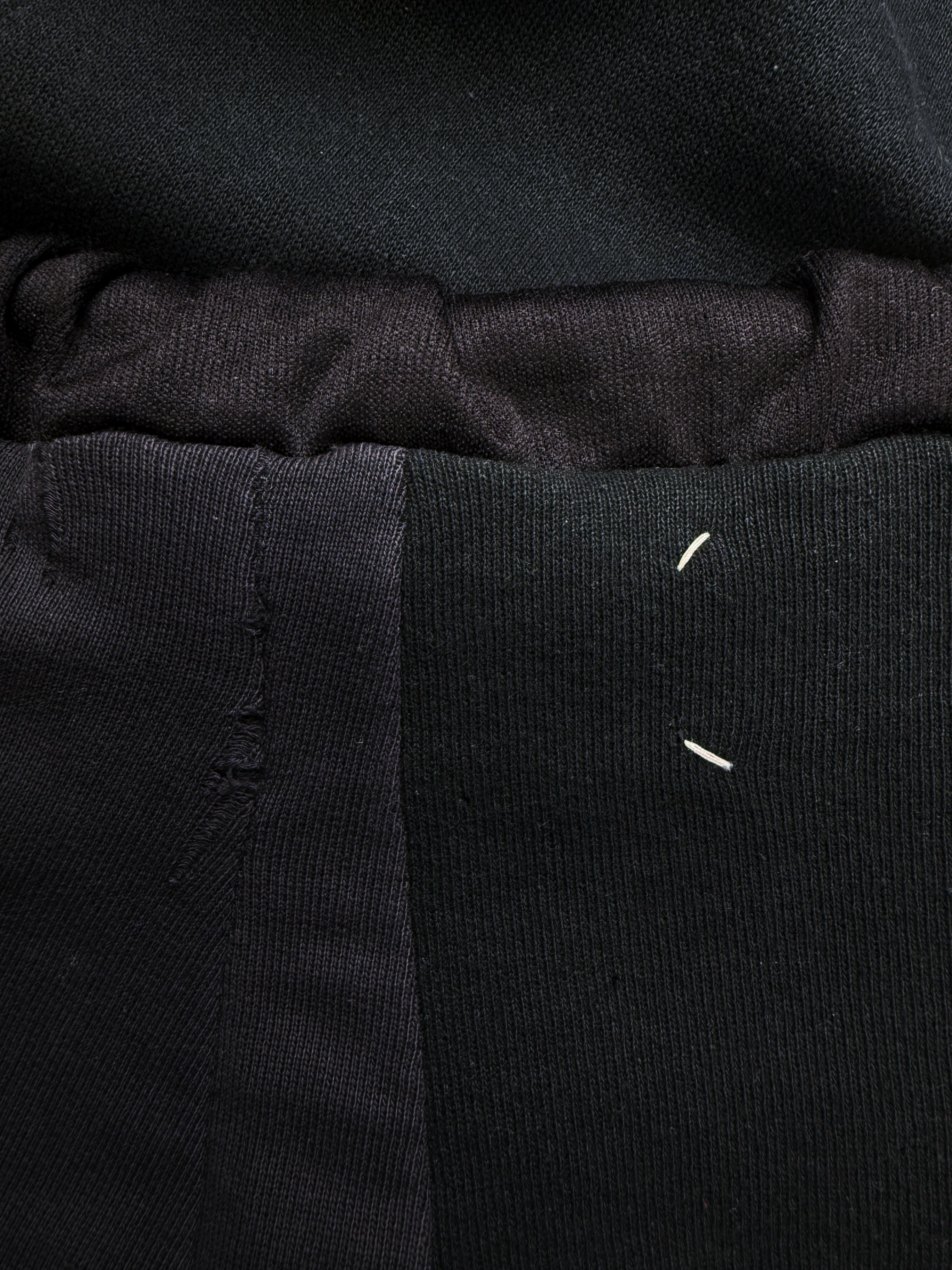 AW04 Maison Margiela 0 Artisanal Reconstructed Sweat Pants