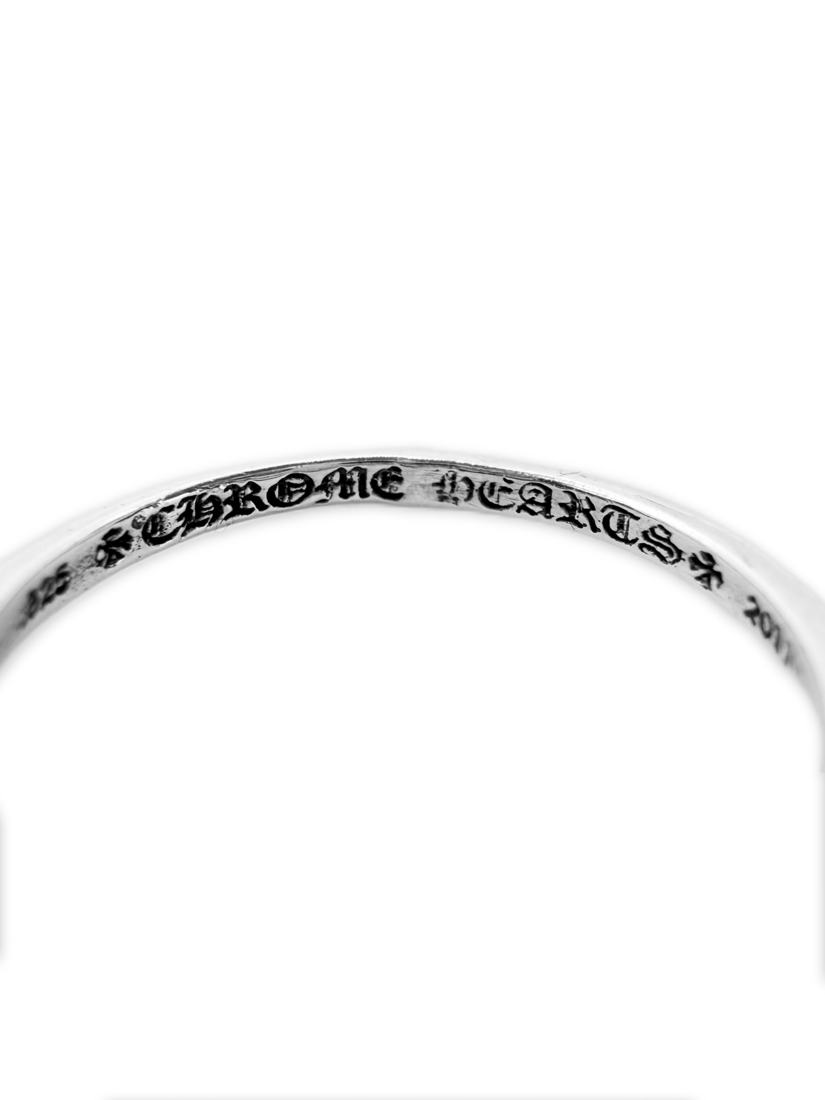 Chrome Hearts Cross Bubblegum .925 Silver Ring