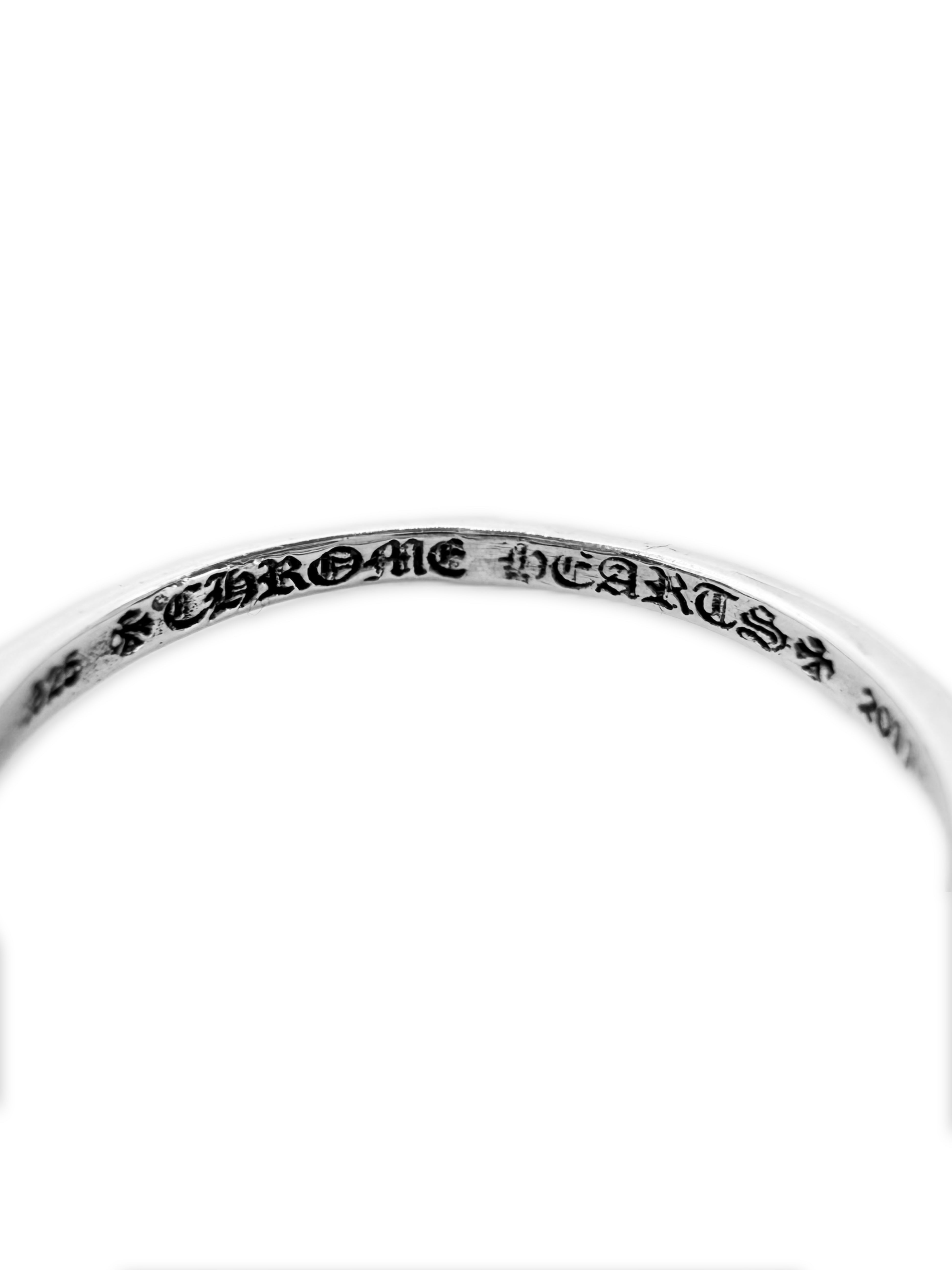 Chrome Hearts Cross Bubblegum .925 Silver Ring
