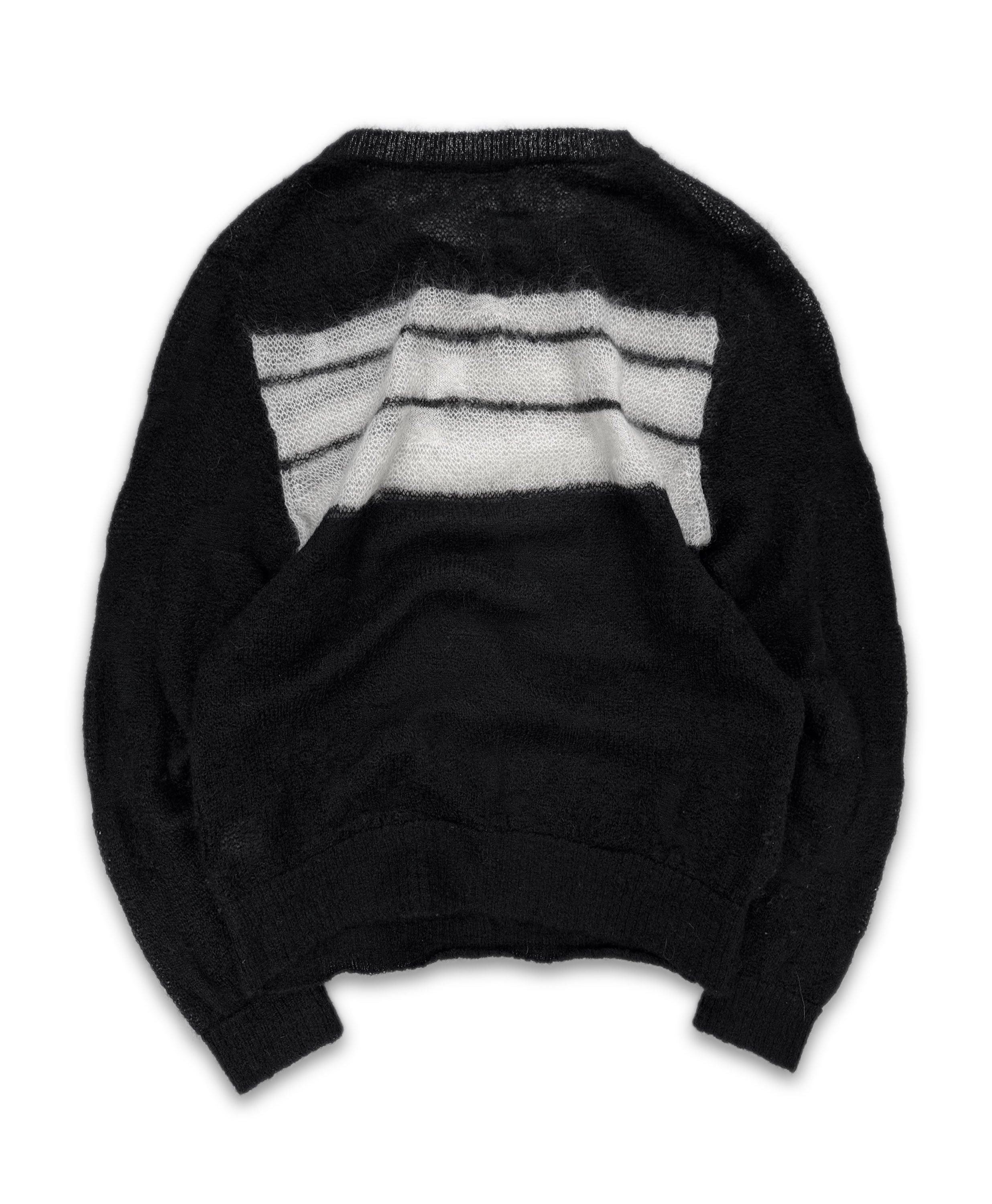 AW07 DIOR HOMME 'NAVIGATE' MOHAIR KNITTED SWEATER | ArchiveThreads