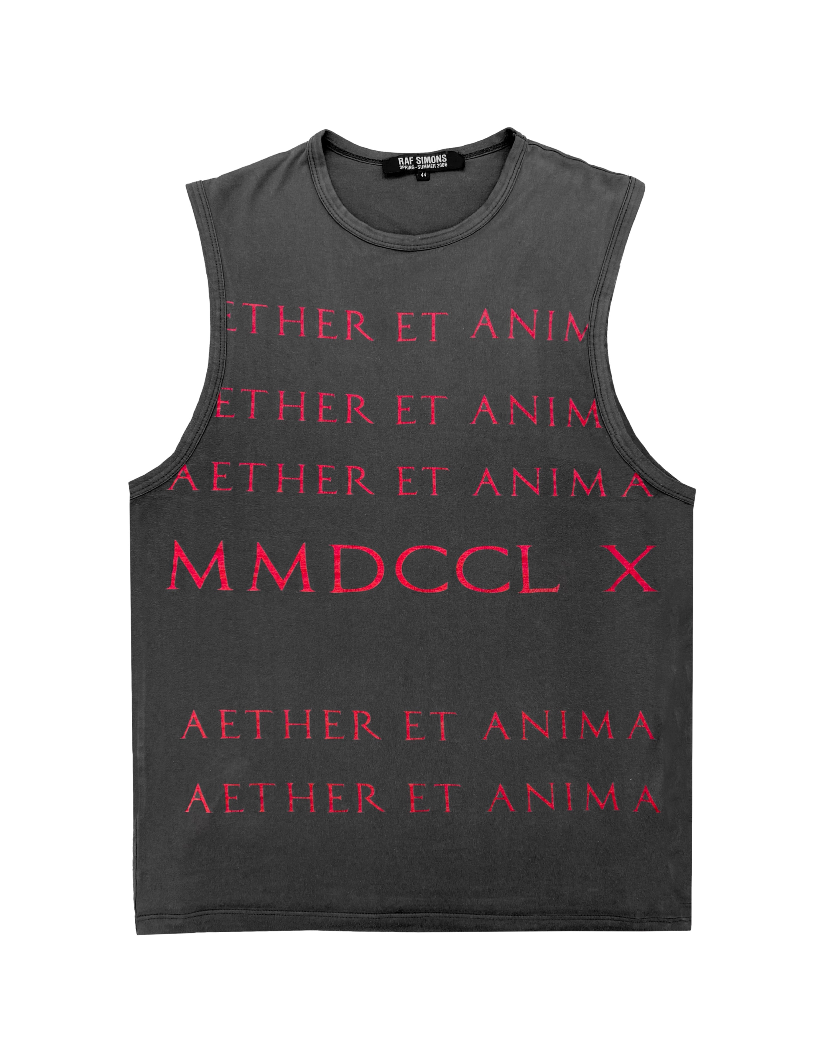 SS06 Raf Simons “Icarus Surgit” MMDCCLIX Oversized Tank-top