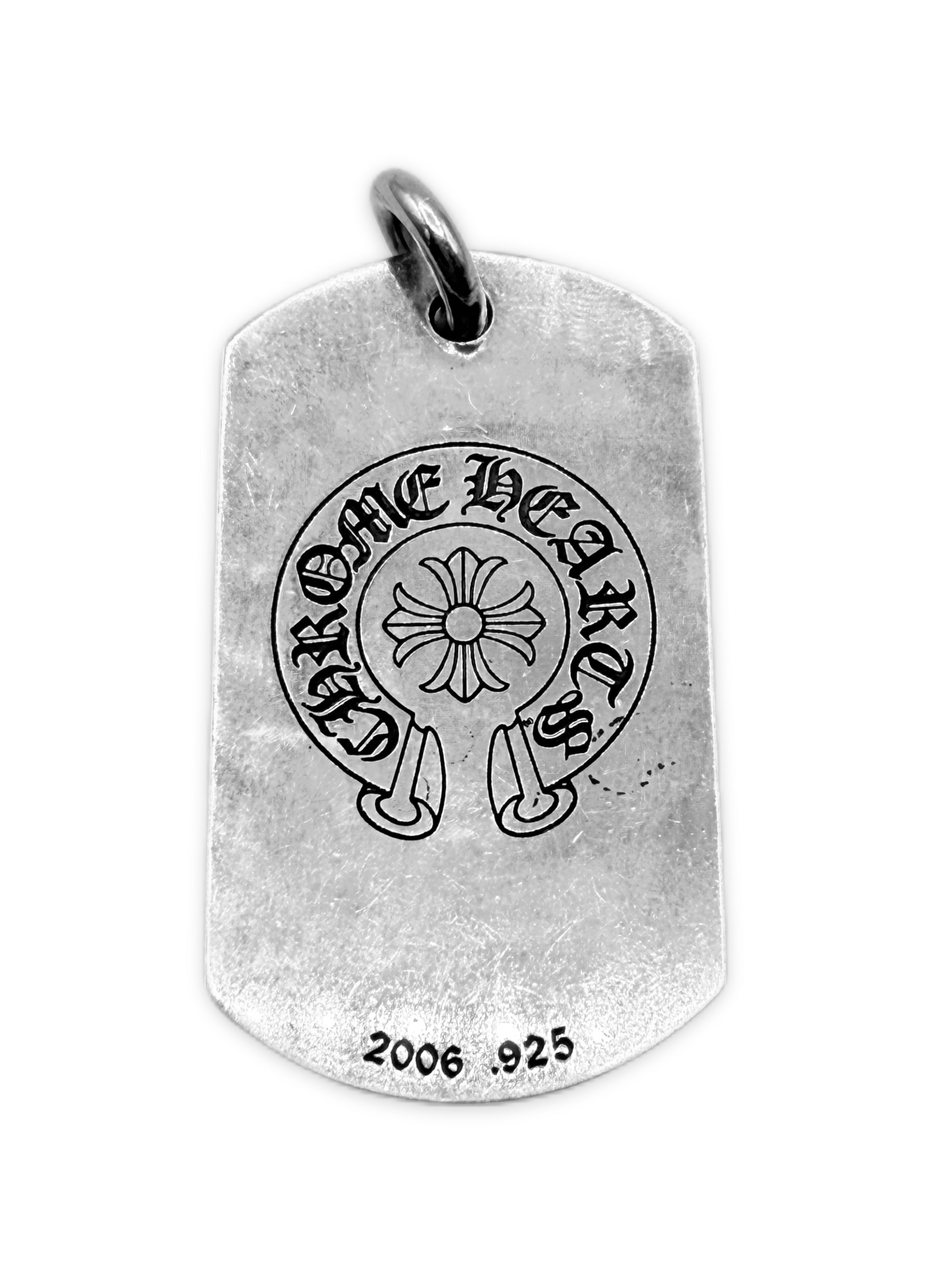 Chrome Hearts Honolulu Exclsuive Eternity Vine Plus Dog Tag Pendant