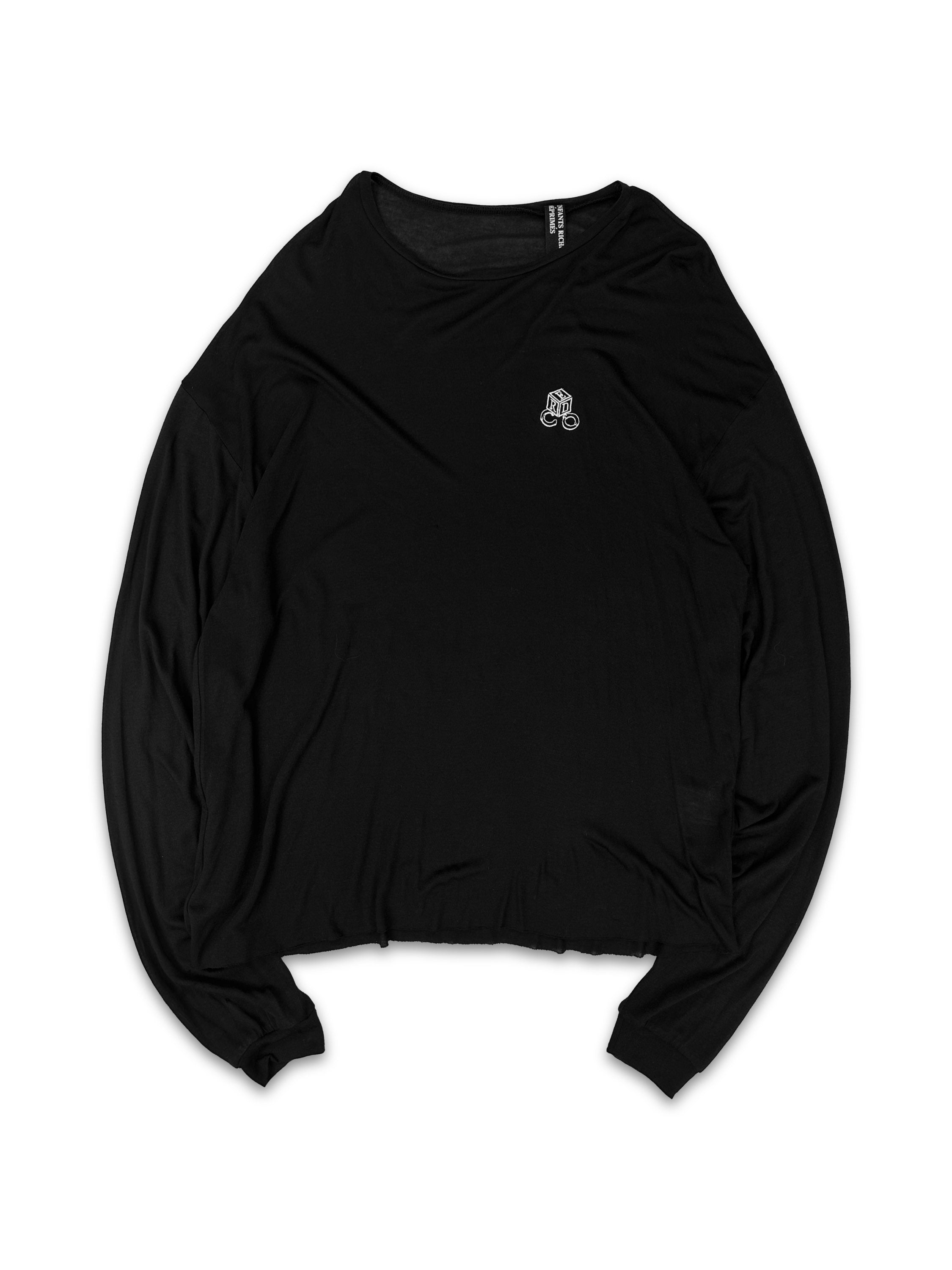 AW17 Enfants Riches Deprimes Black ‘Psychopath’ Slogan Long Sleeve