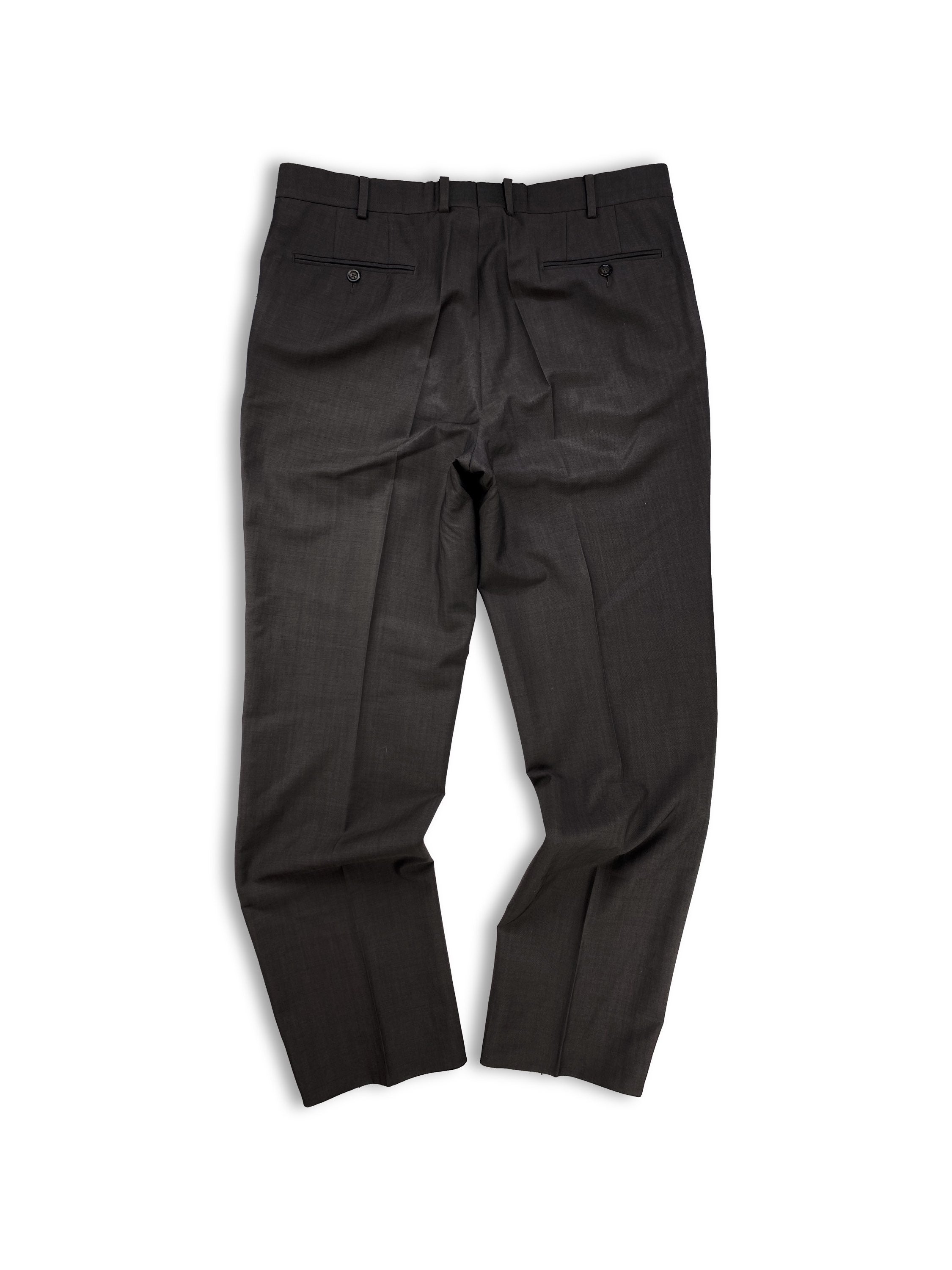 Burberry London Grey Essential Slim Cut Trousers