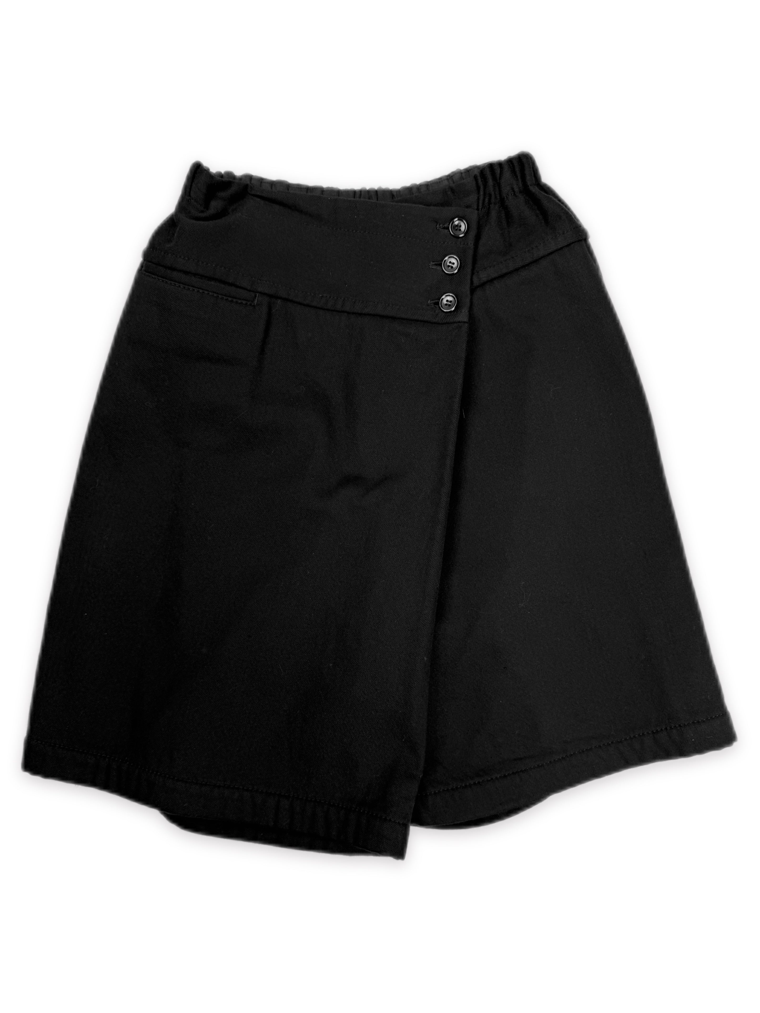 2010 Comme des Garcons Tricot Skirted Wide Leg Shorts