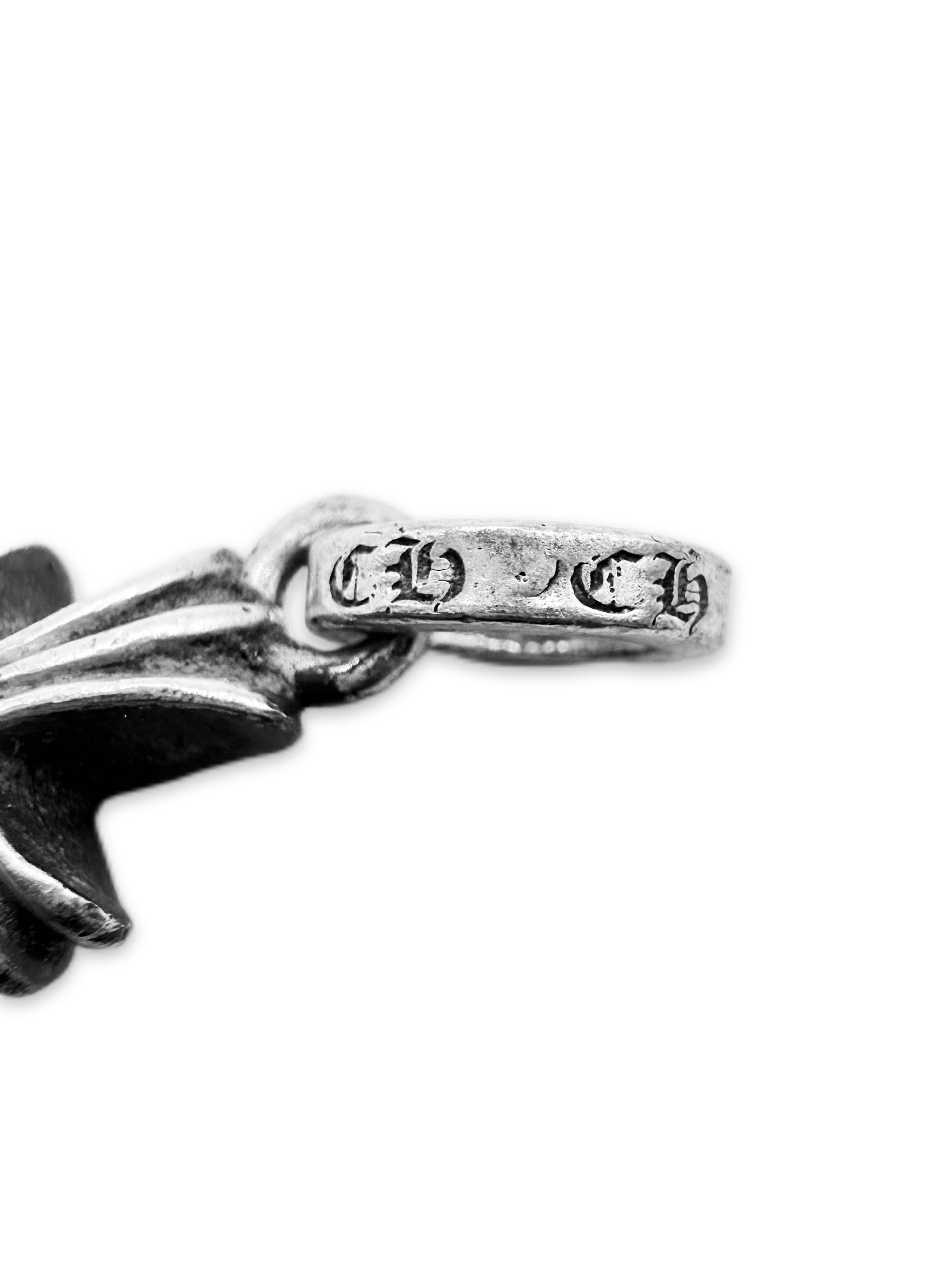 Chrome Hearts ‘Baby Fat’ Mini Cross .925 Silver Pendant
