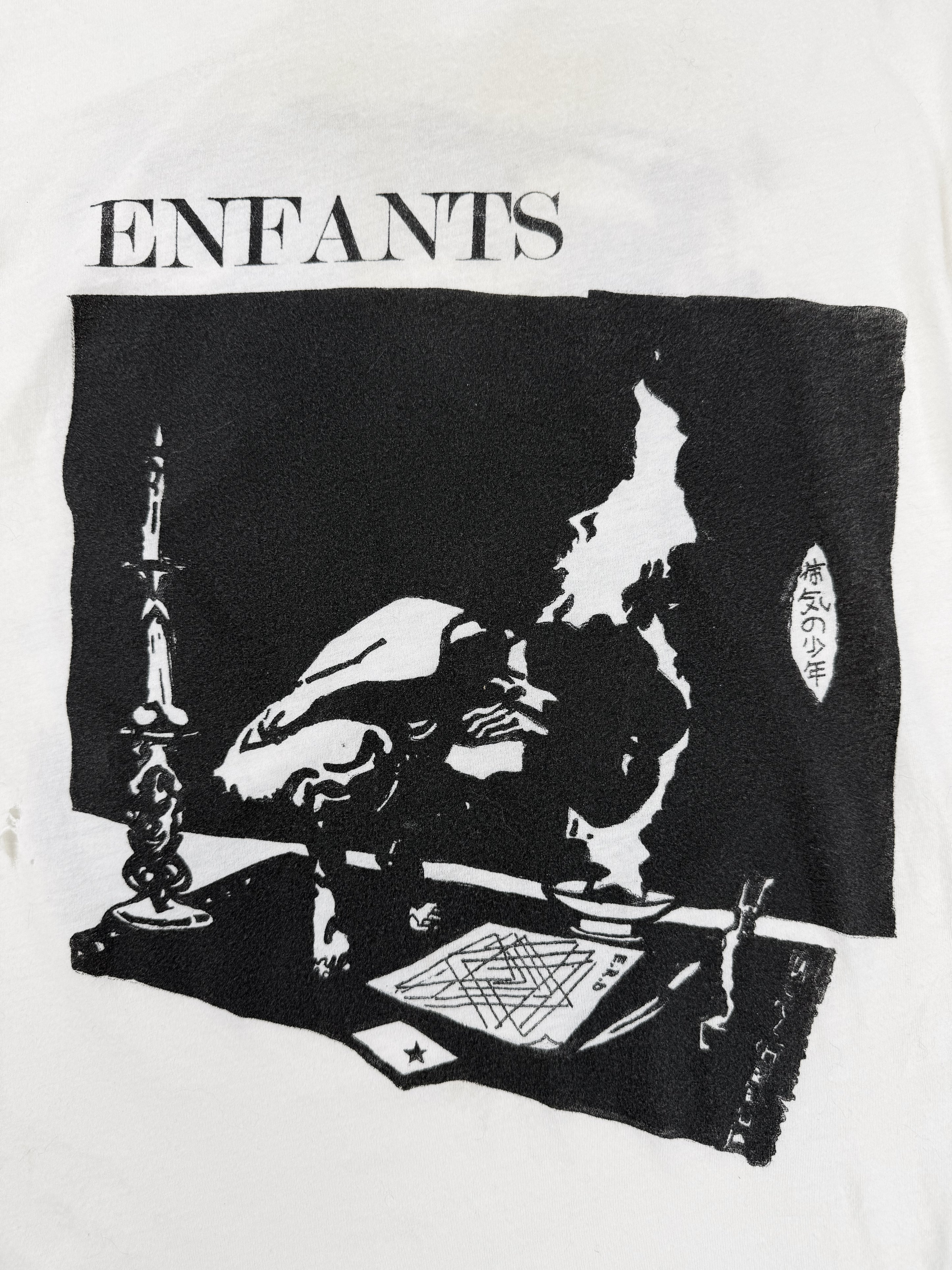 Enfants Riches Deprimes ‘Live in Berlin’ White Graphic T-Shirt