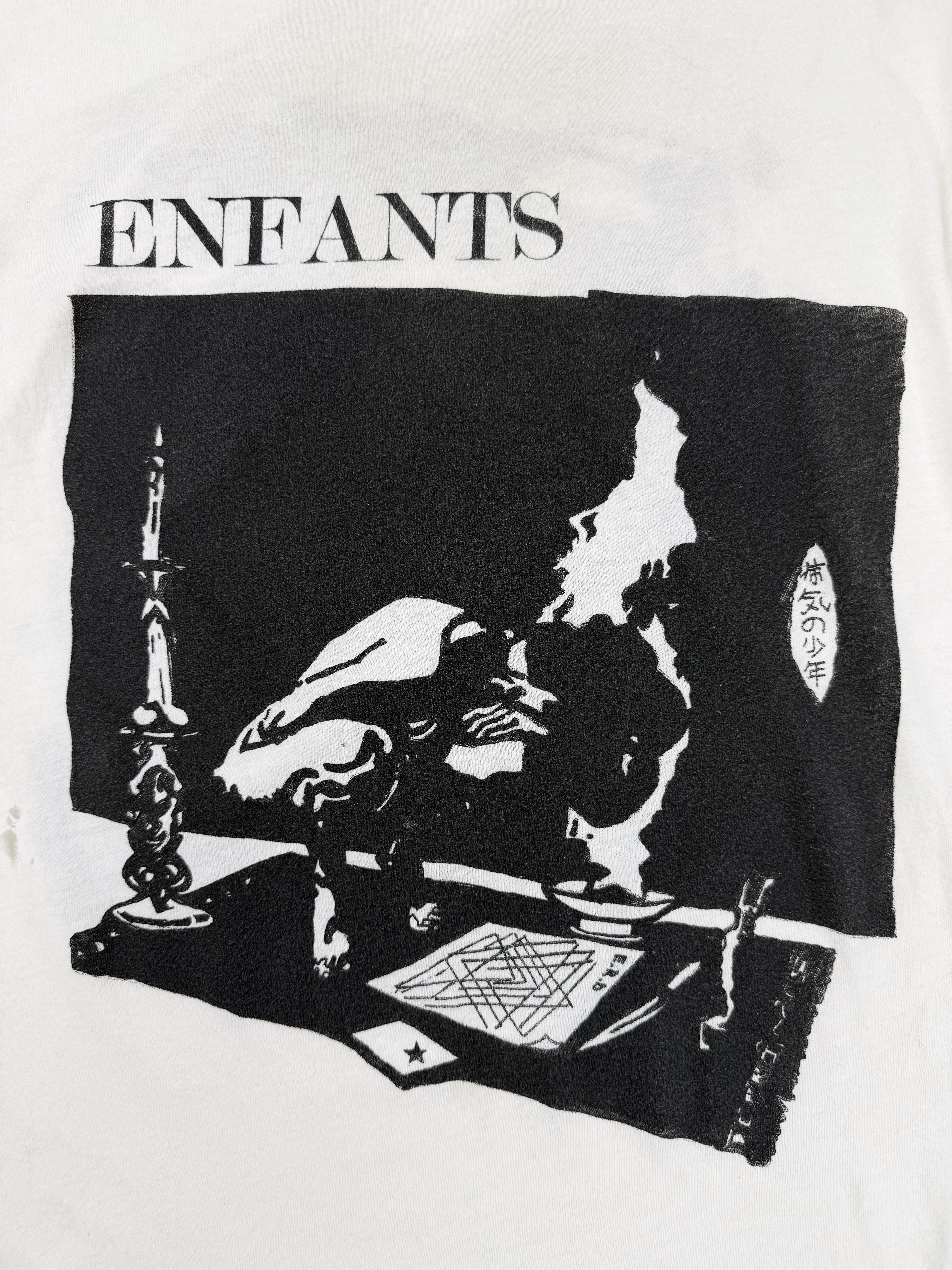 Enfants Riches Deprimes ‘Live in Berlin’ White Graphic T-Shirt