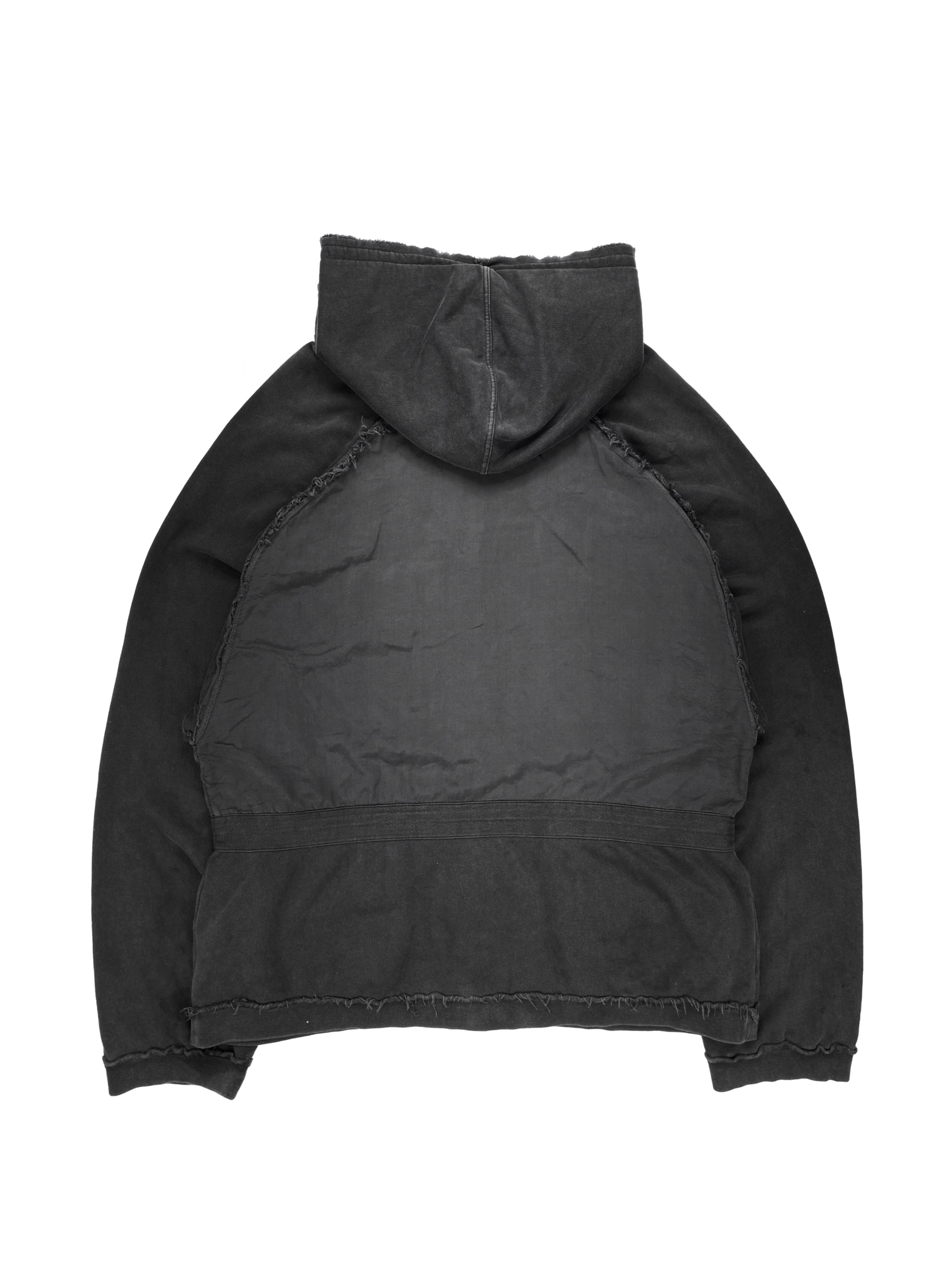 SS16 Haider Ackermann Oversized “Perth” Raglan Zip-up Cargo Hoodie