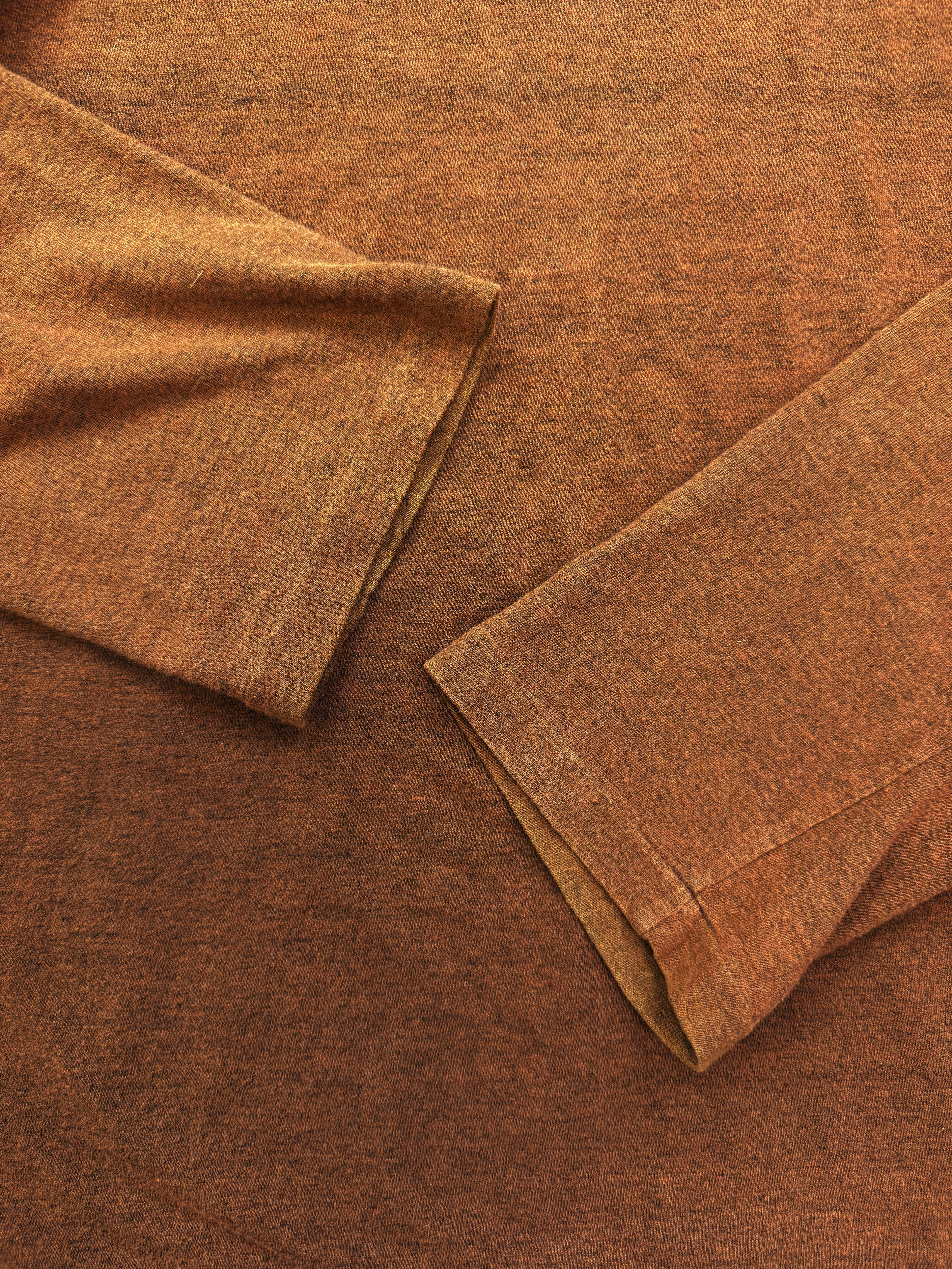 Yohji Yamamoto Pour Homme Burnt Orange Light Weight Long Sleeve