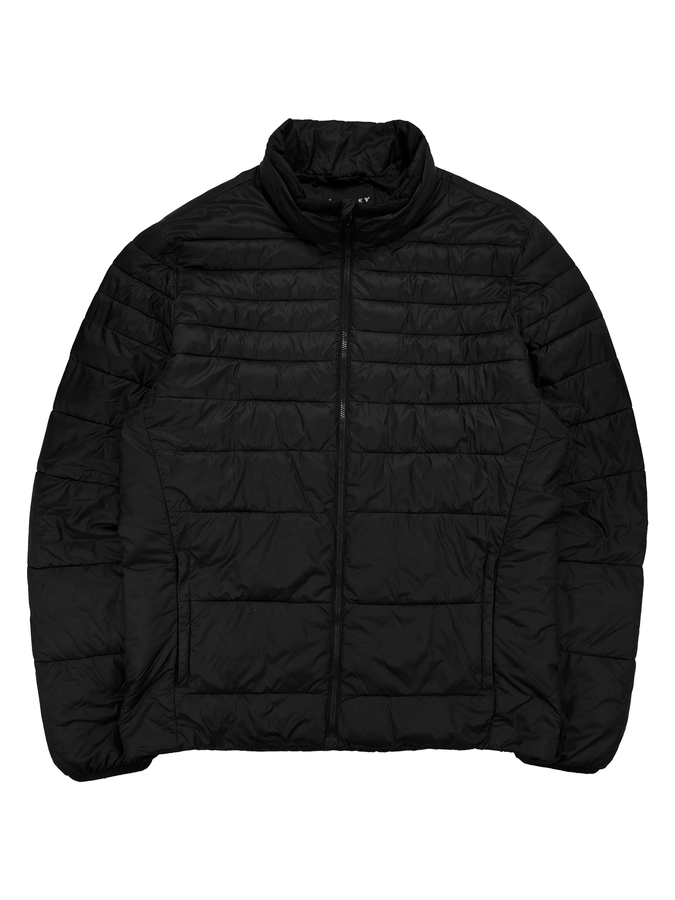 Oakley Down Fill Black Ribbed Puffer Jacket
