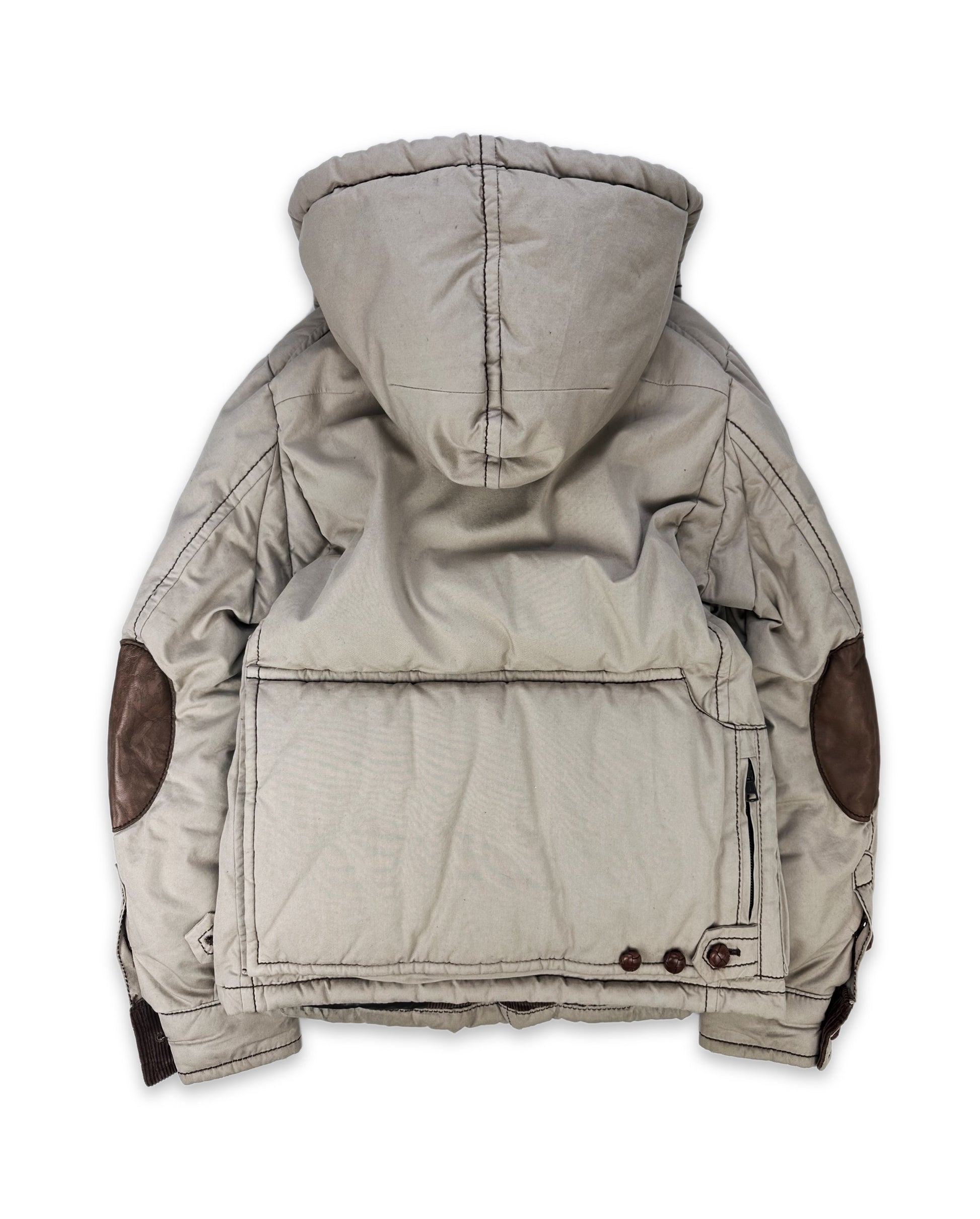 AW08 Number (N)ine ‘Multi Pocket’ My Private Portland Beige Cargo Jacket