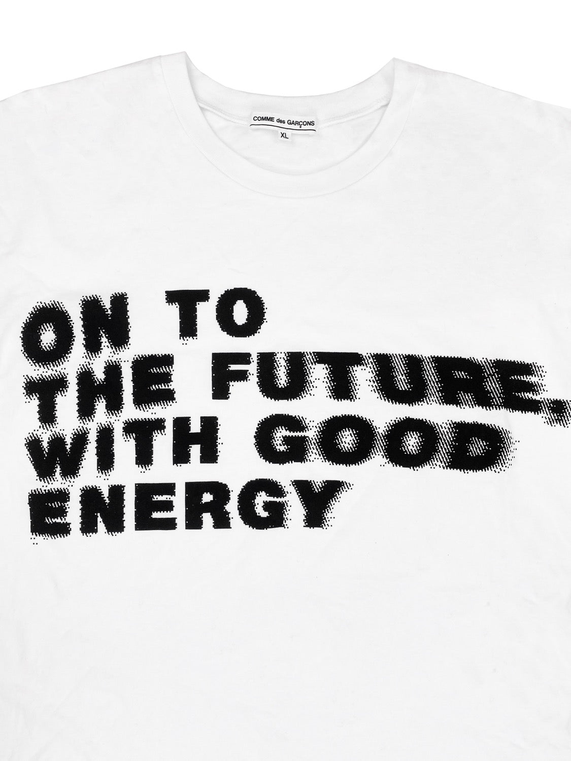 SS20 Comme Des Garçons “Good Energy” Motion Logo T-Shirt