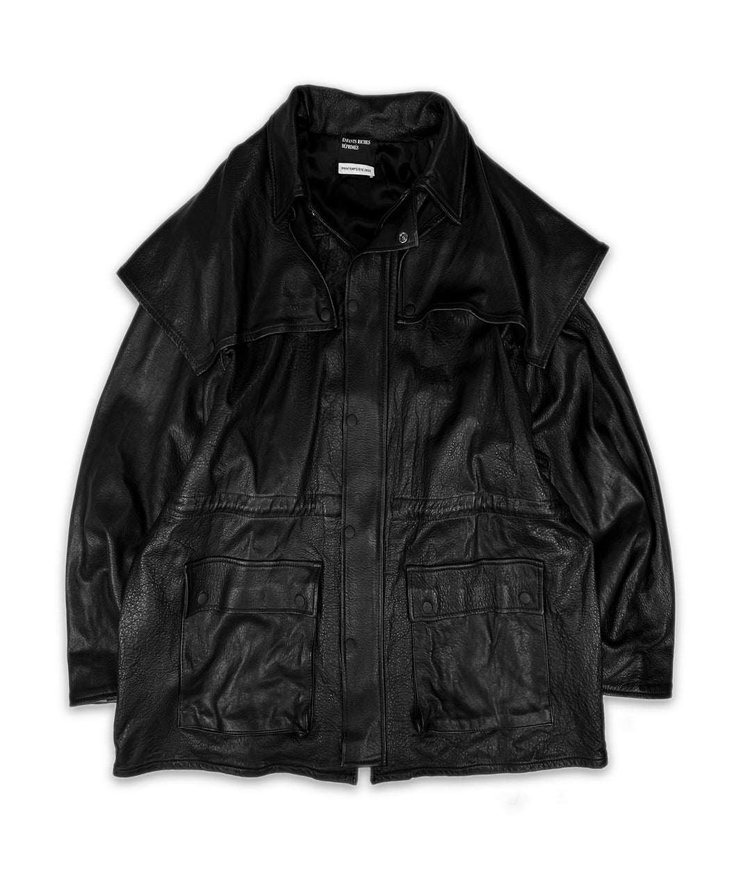 SS23 Enfants Riches Deprimes ‘Duster’ Calfskin Leather Jacket