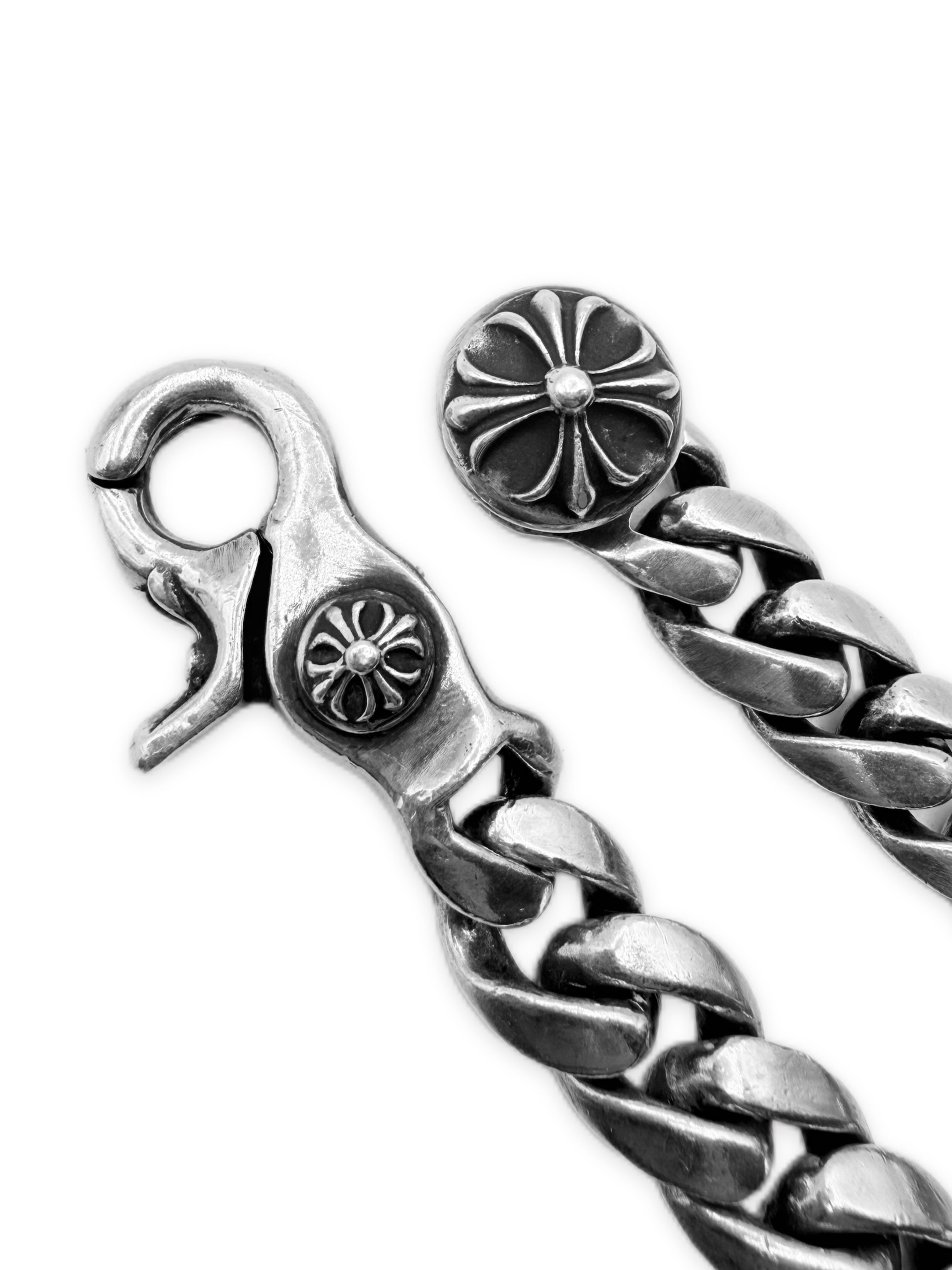 Chrome Hearts Cuban Link Plus Lobster Clasp 8 in Bracelet
