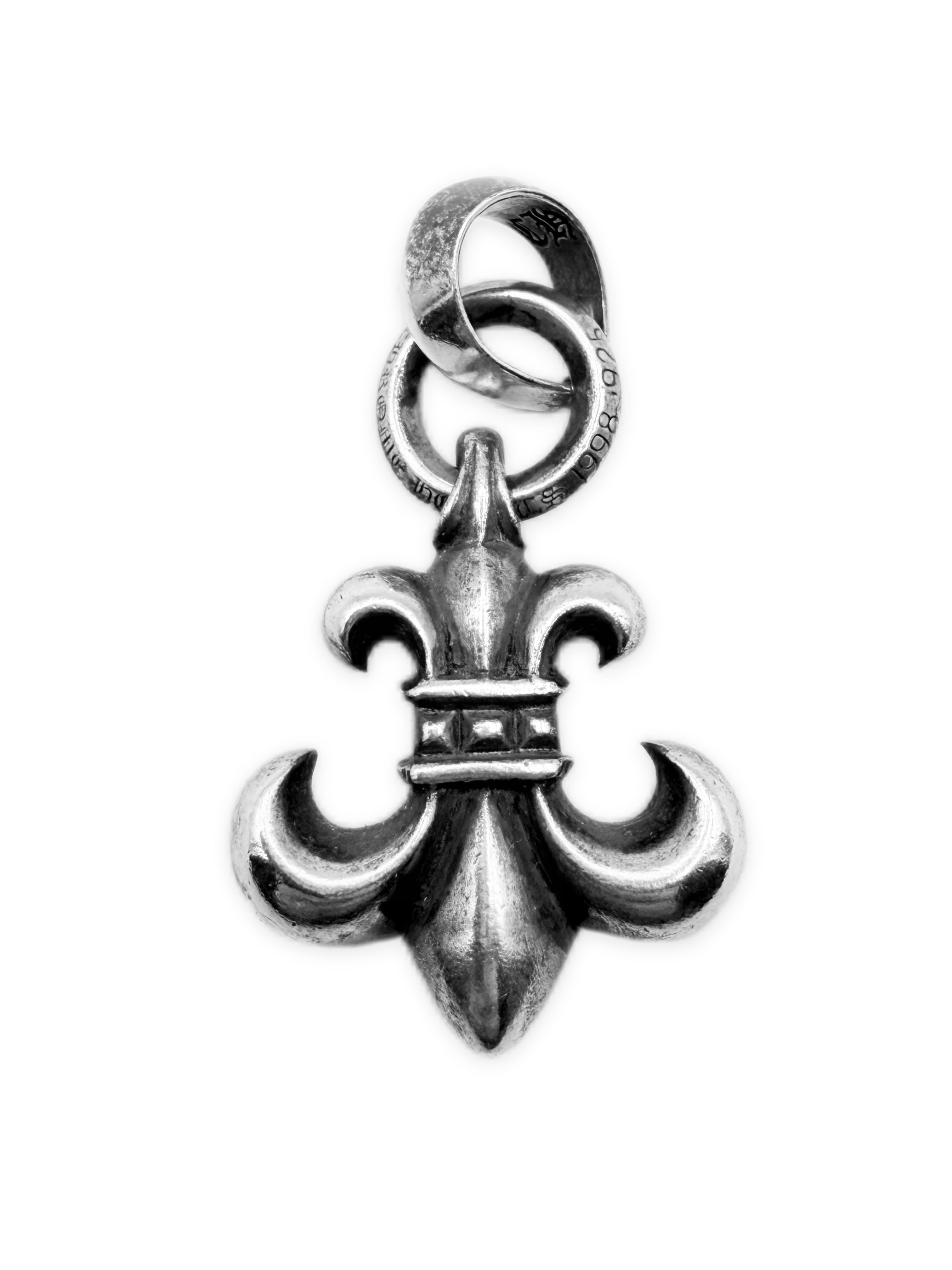 Chrome Hearts Fleur de Lis .925 Silver Pendant