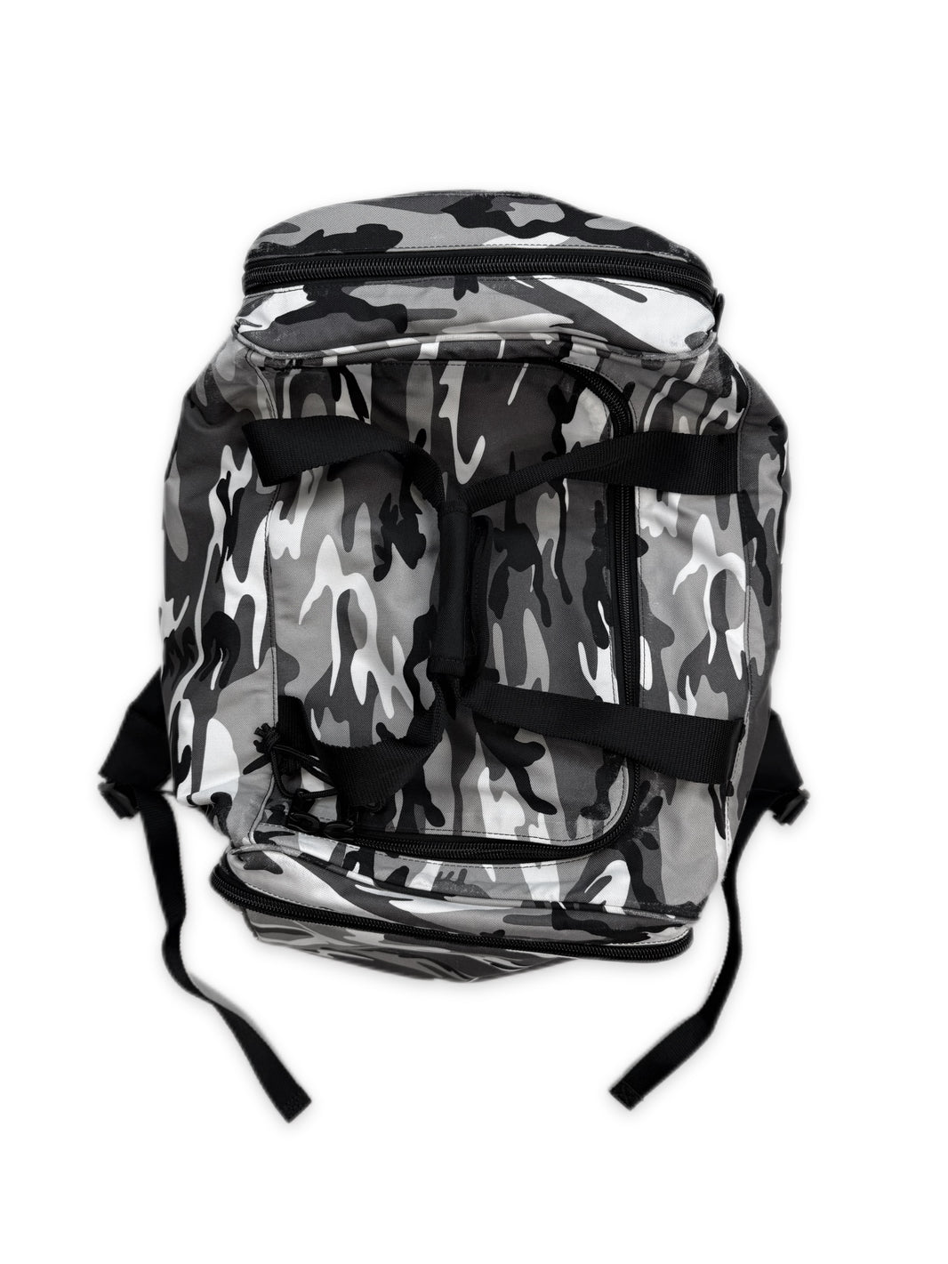 AW21 Balenciaga ‘Snow Camo’ Convertible Duffle  Backpack