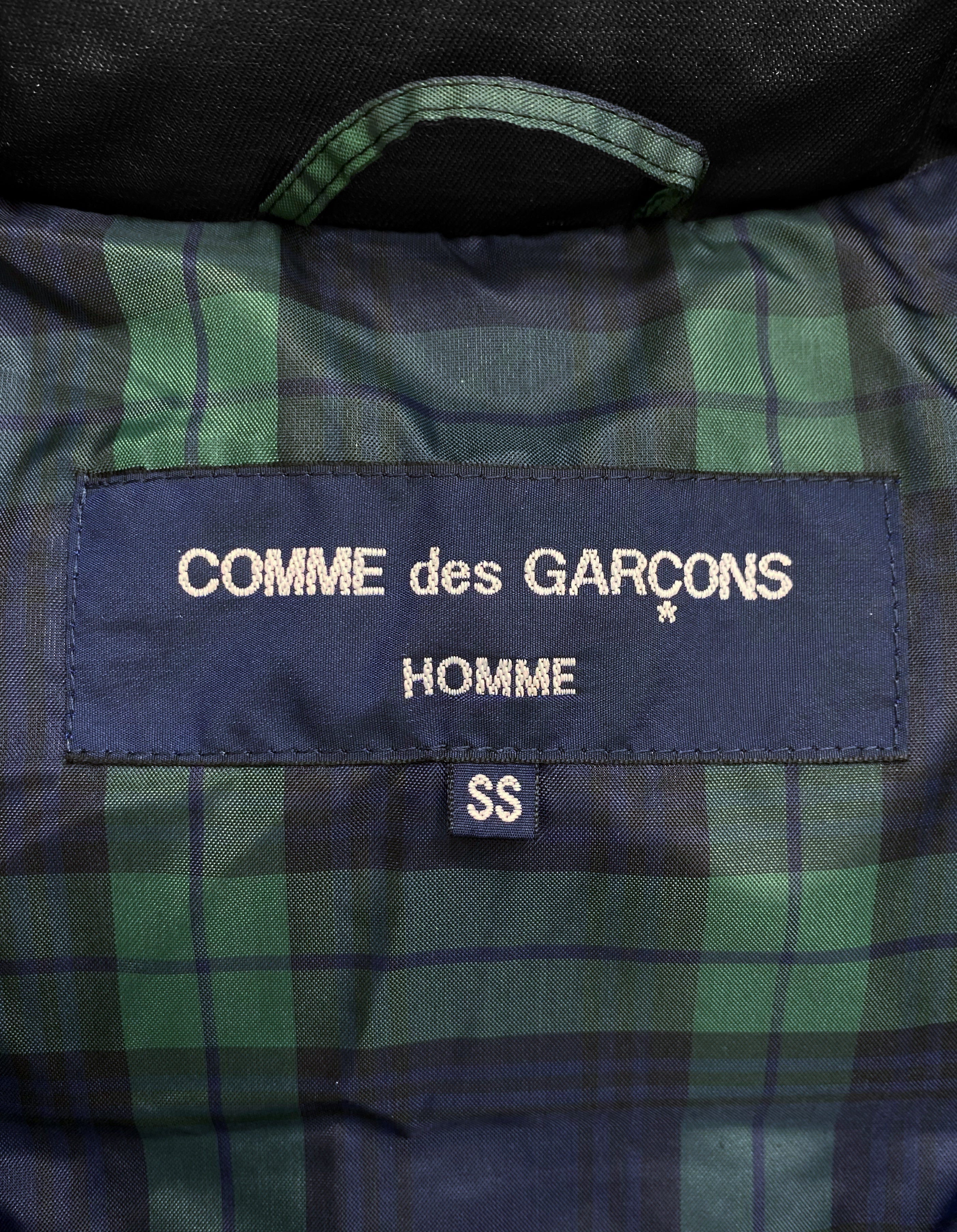 AW08 Comme Des Garçons Homme Plus Waxed Puffer Vest