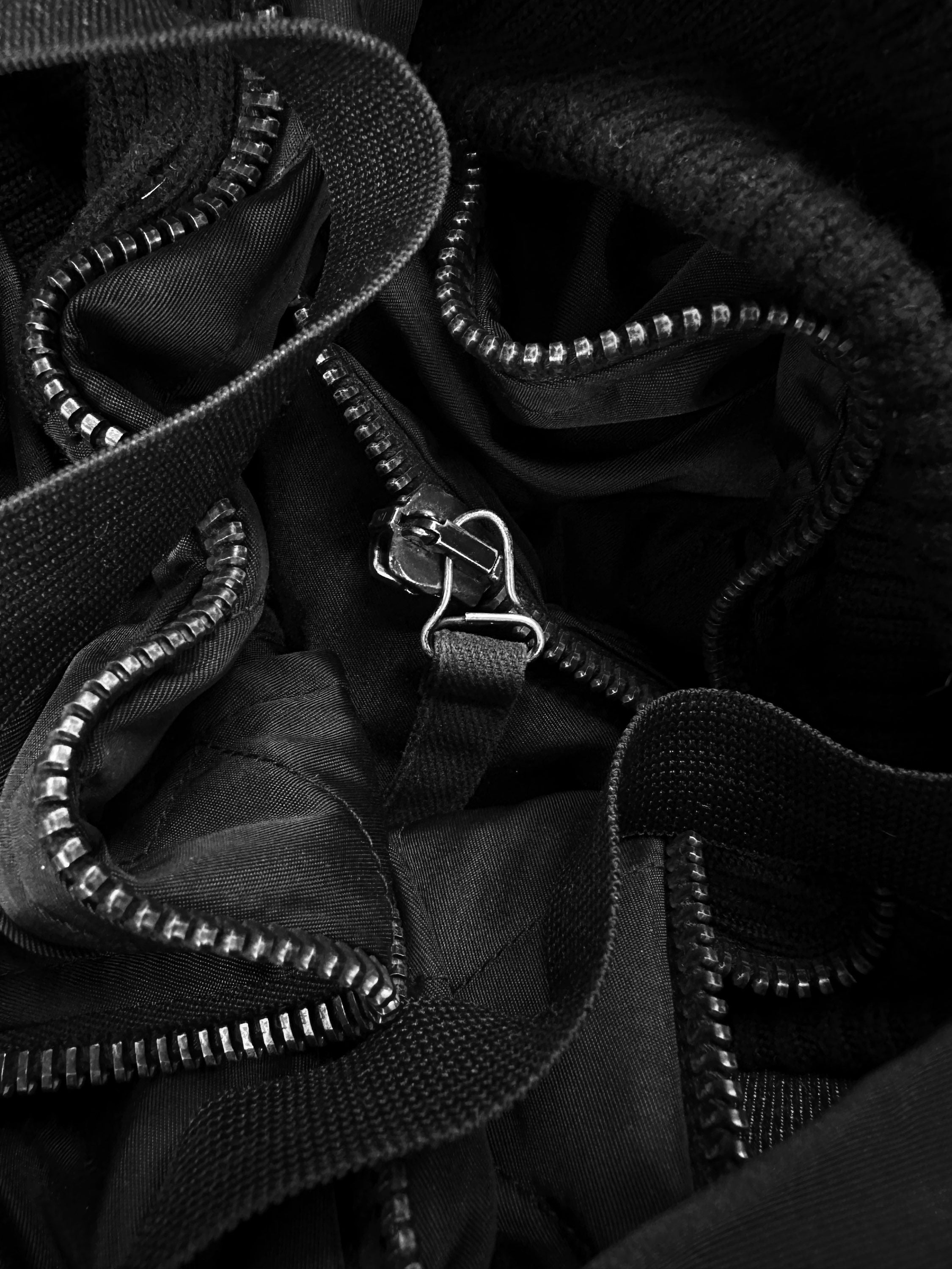 AW03 Helmut Lang PRESS SAMPLE ‘Bondage’ MA-1 Bomber Jacket