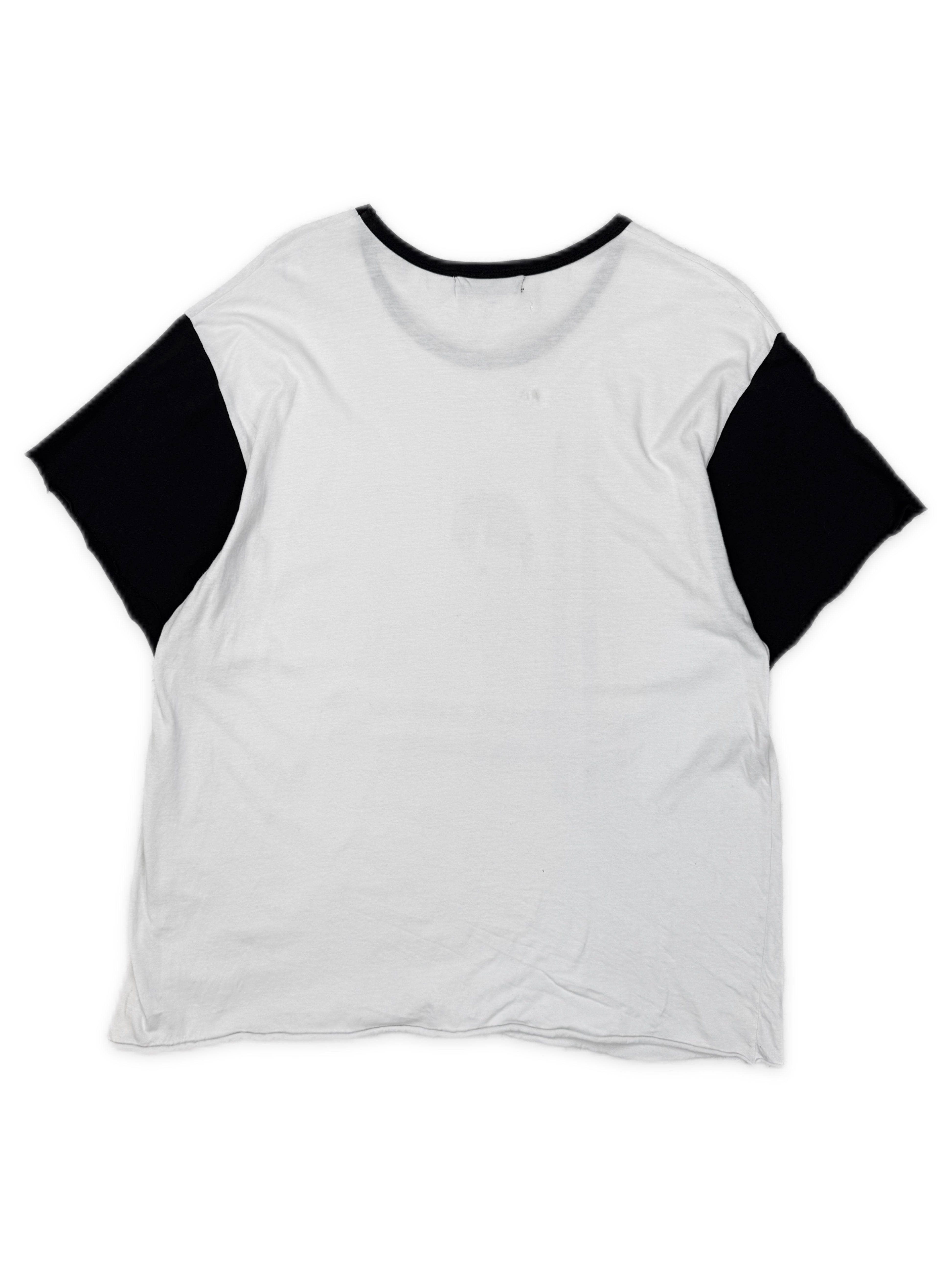 SS18 Enfants Riches Deprimes ‘Nosebleed’ Cropped Two Tone T-Shirt