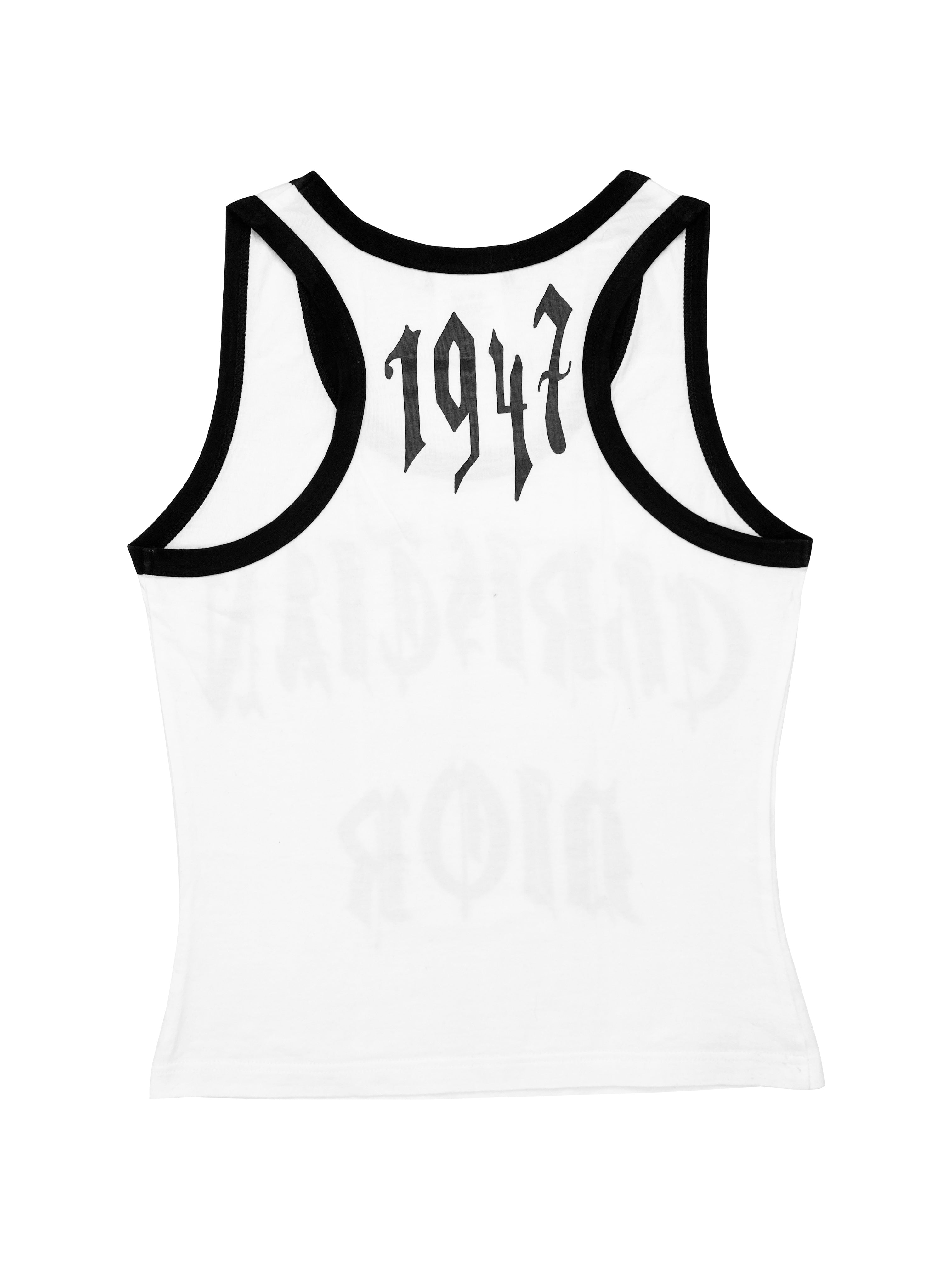 SS02 Dior by John Galliano “1947” Gothic Tank Top