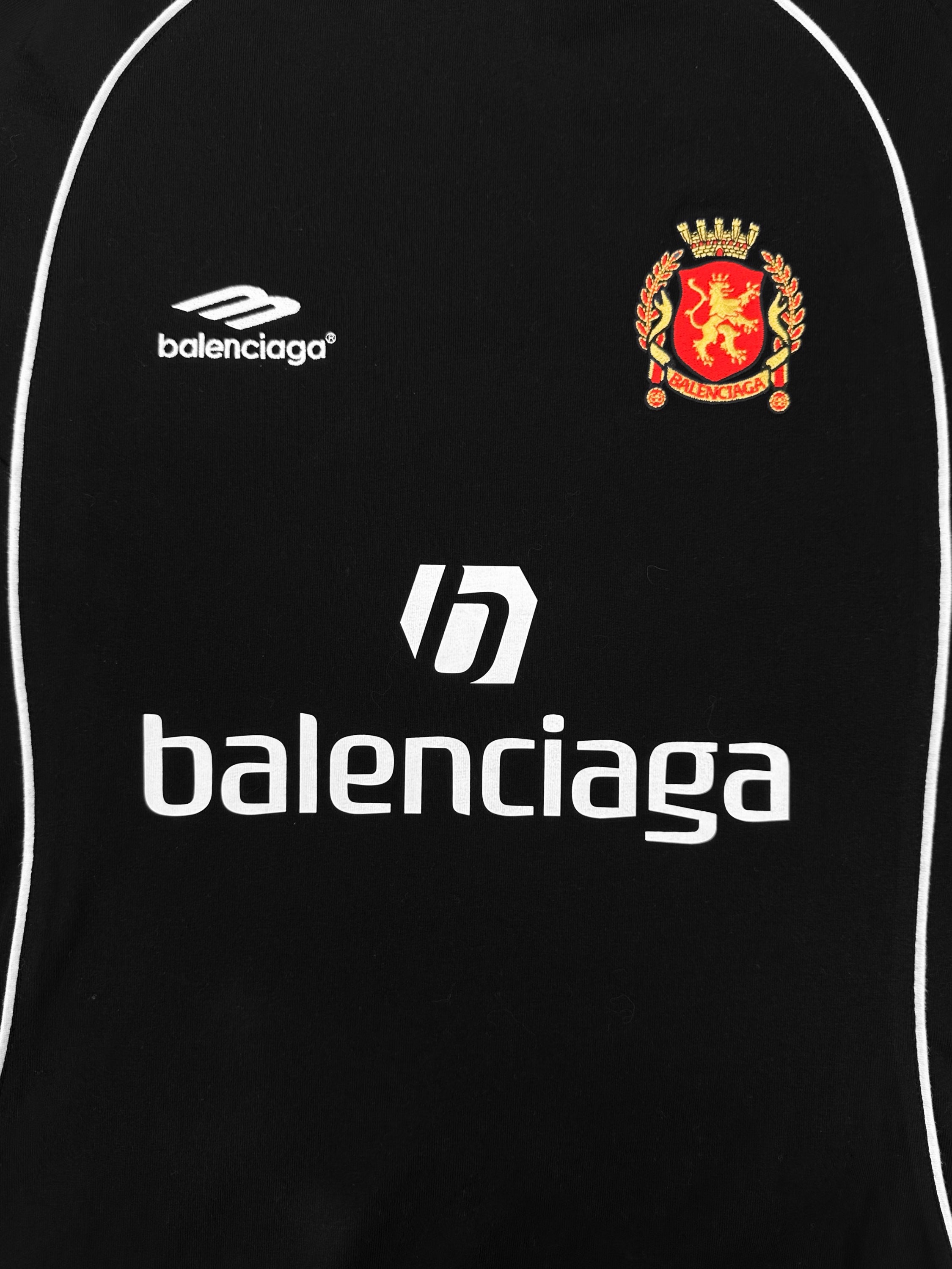 SS24 Balenciaga ‘Manchester United’ Milano Football Jersey Long Sleeve
