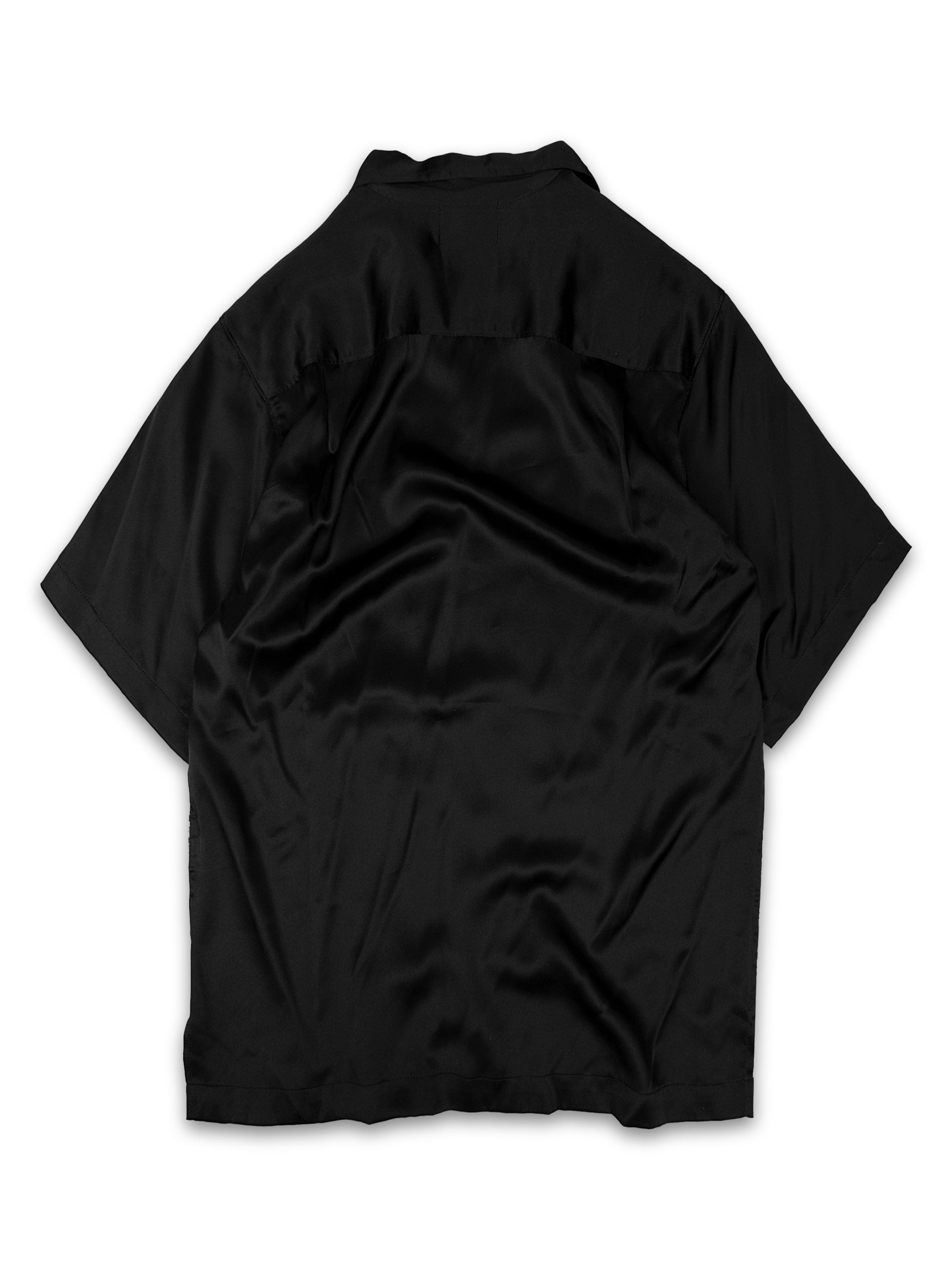 SS20 Enfants Riches Deprimes Silk ‘Capatilisme’ Graphic Collared Shirt