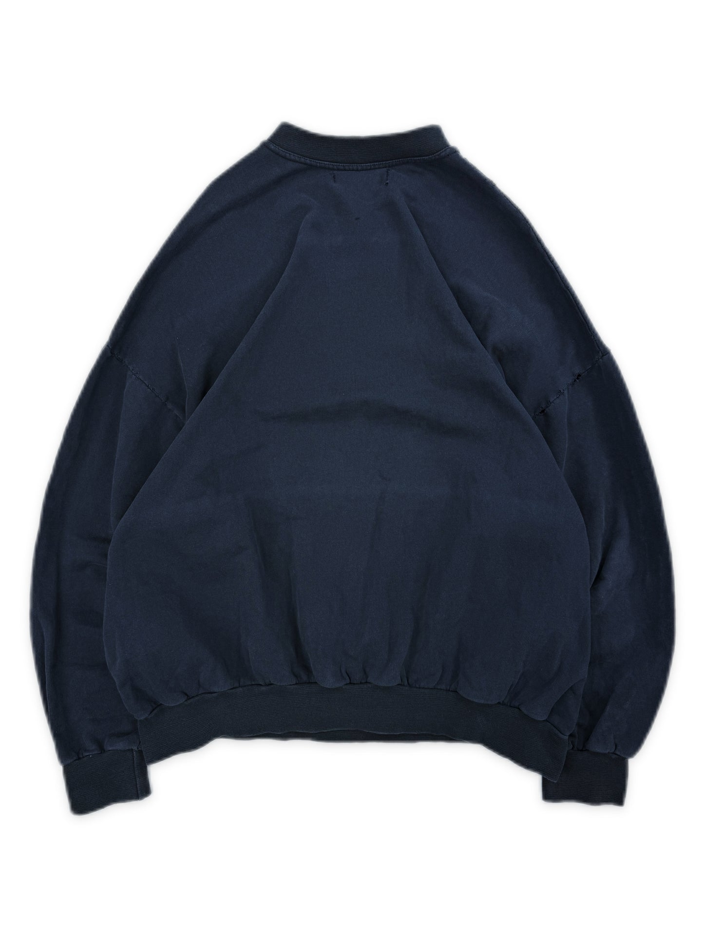 AW02 Raf Simons ‘Thorns’ Virginia Creeper Raglan Navy Blue Crewneck