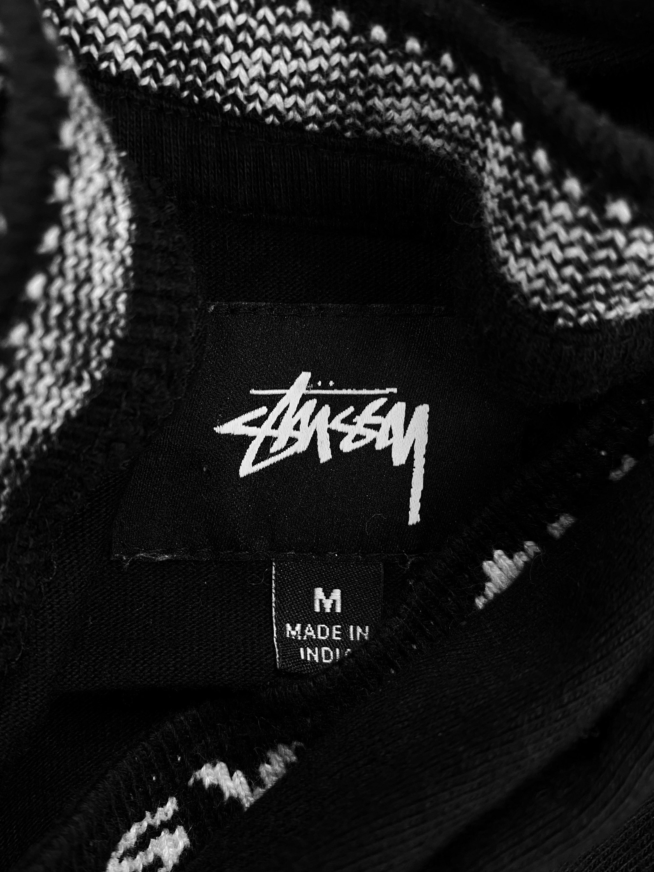 Stüssy Typewriter Spiral Logo Knit Sweater