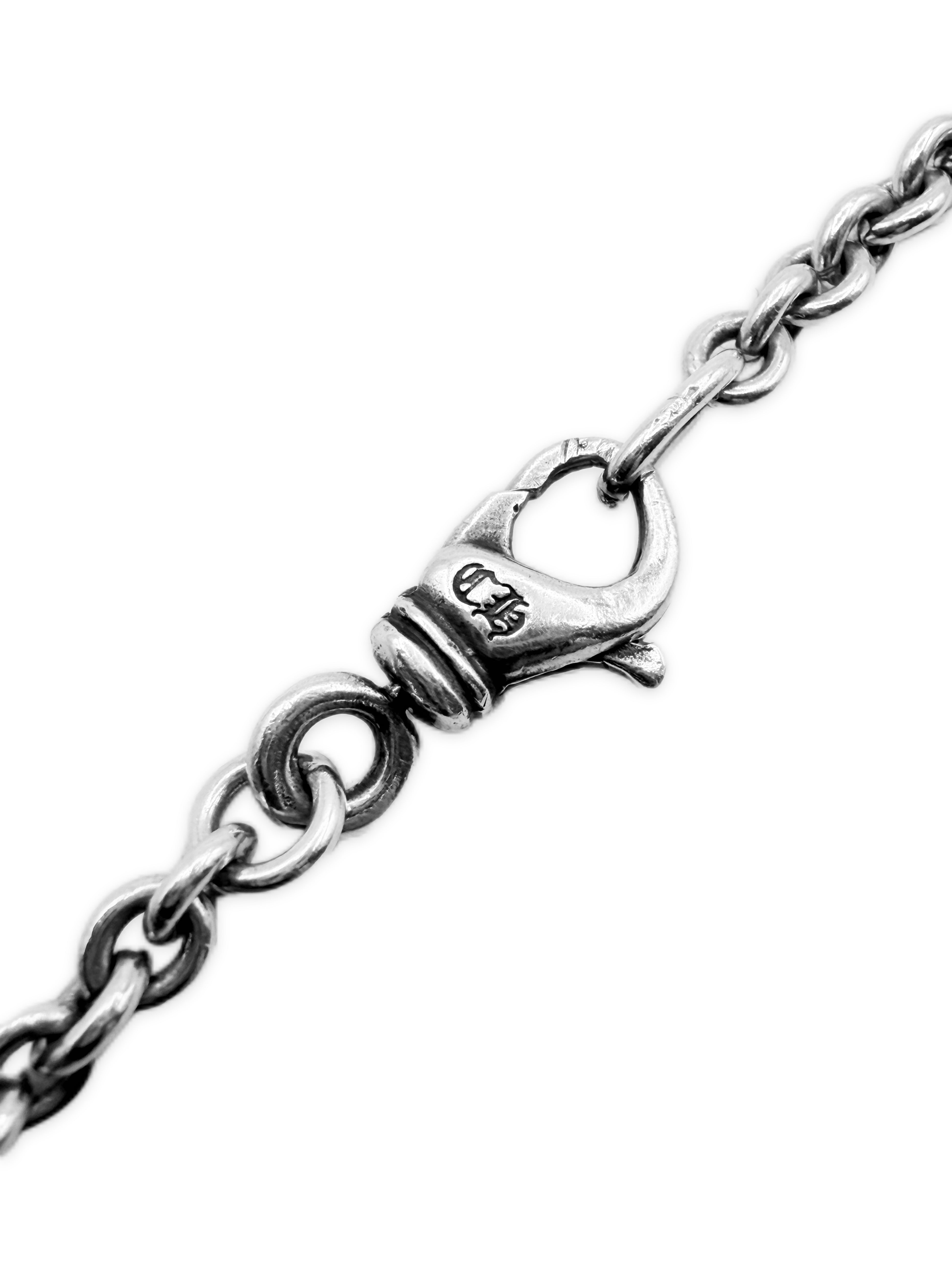 Chrome Hearts NE Chain 19 inch .925 Silver Necklace