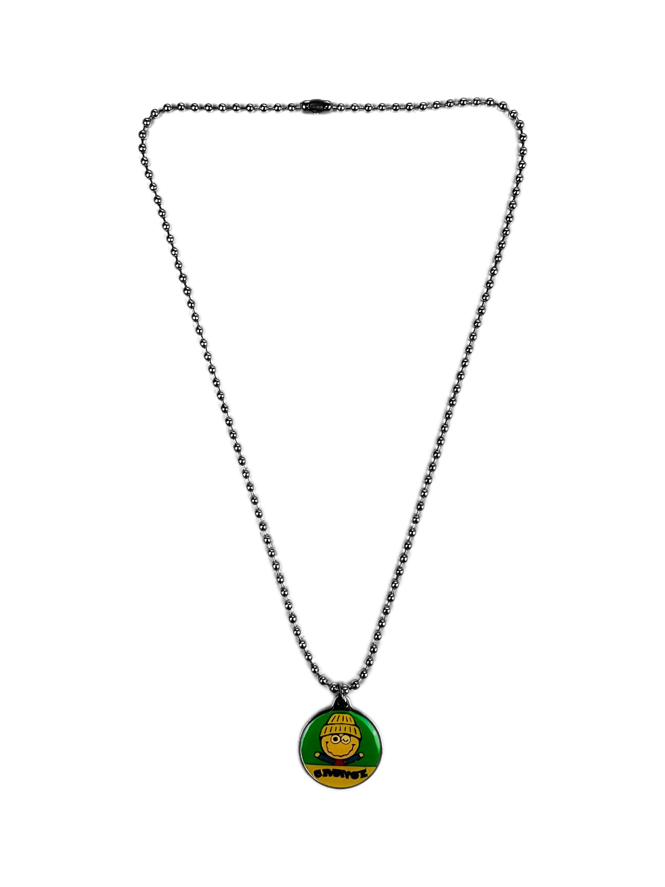Hysteric Glamour ‘Grunge’ Silver Ball Chain Pendant Necklace