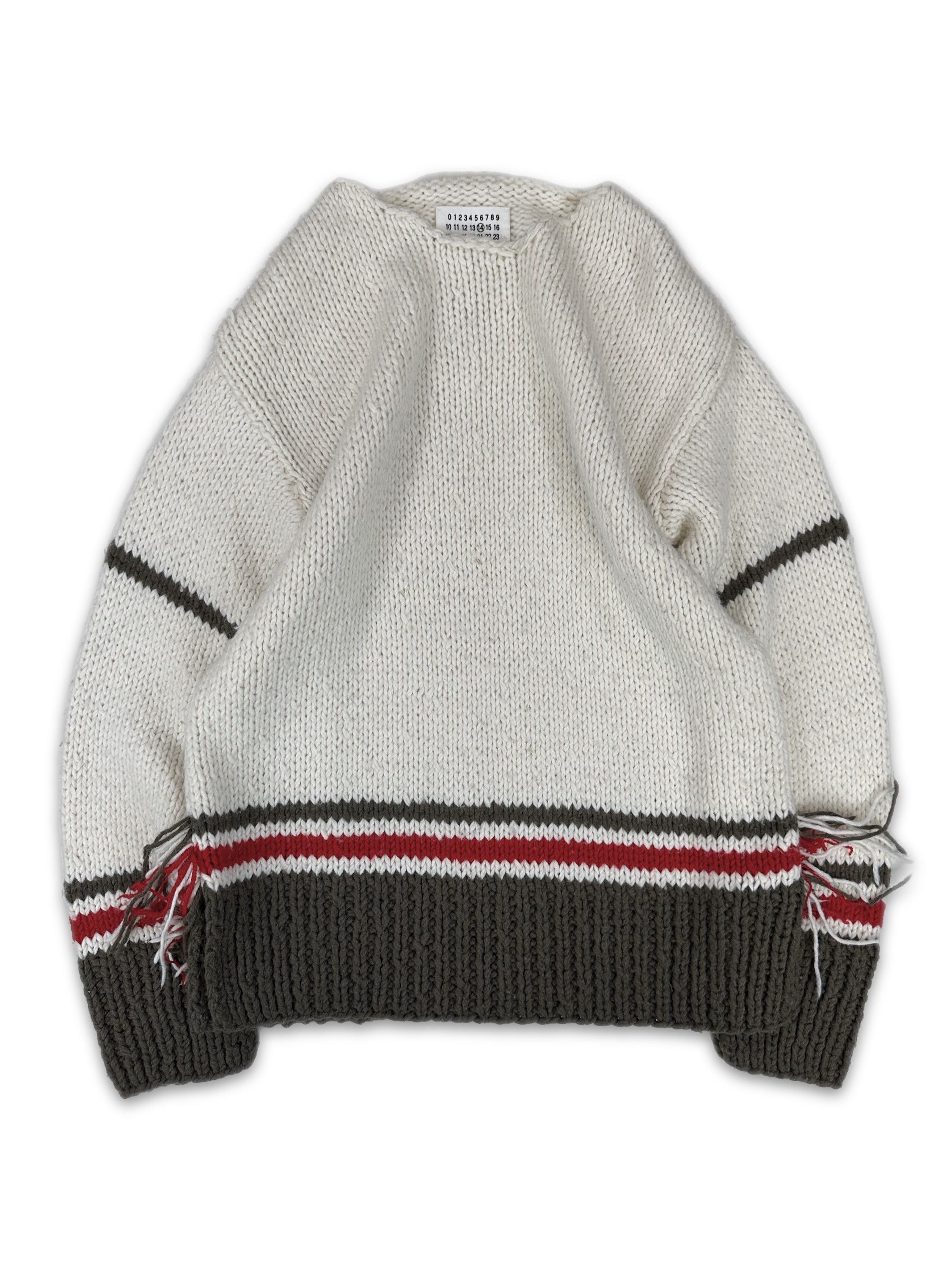 AW17 Maison Margiela ‘1970s Unfinished Children’s Jumper’ Knit Sweater