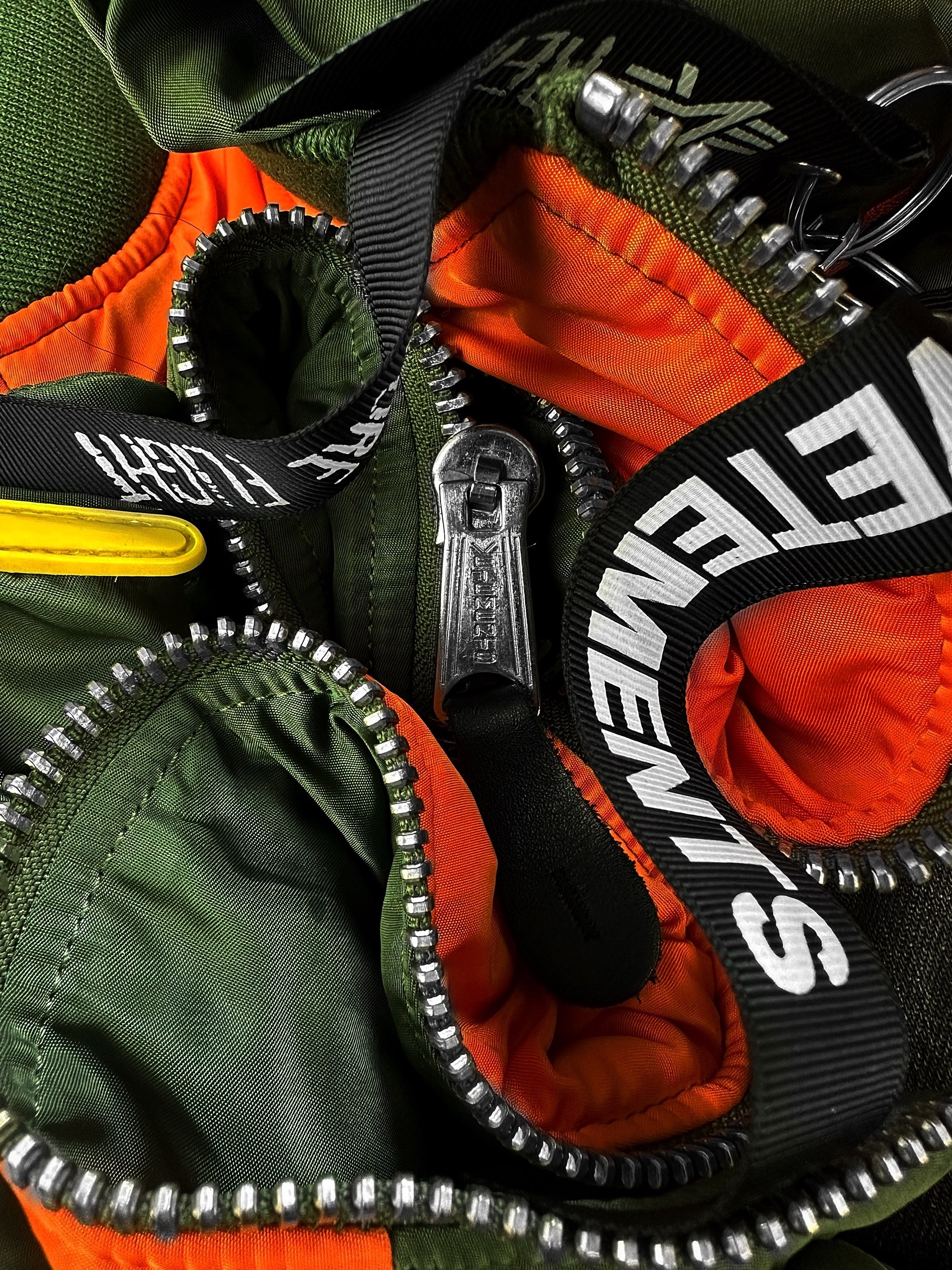 AW21 Vêtements x Alpha Industries MA-1 ‘Racing’ Bomber Jacket