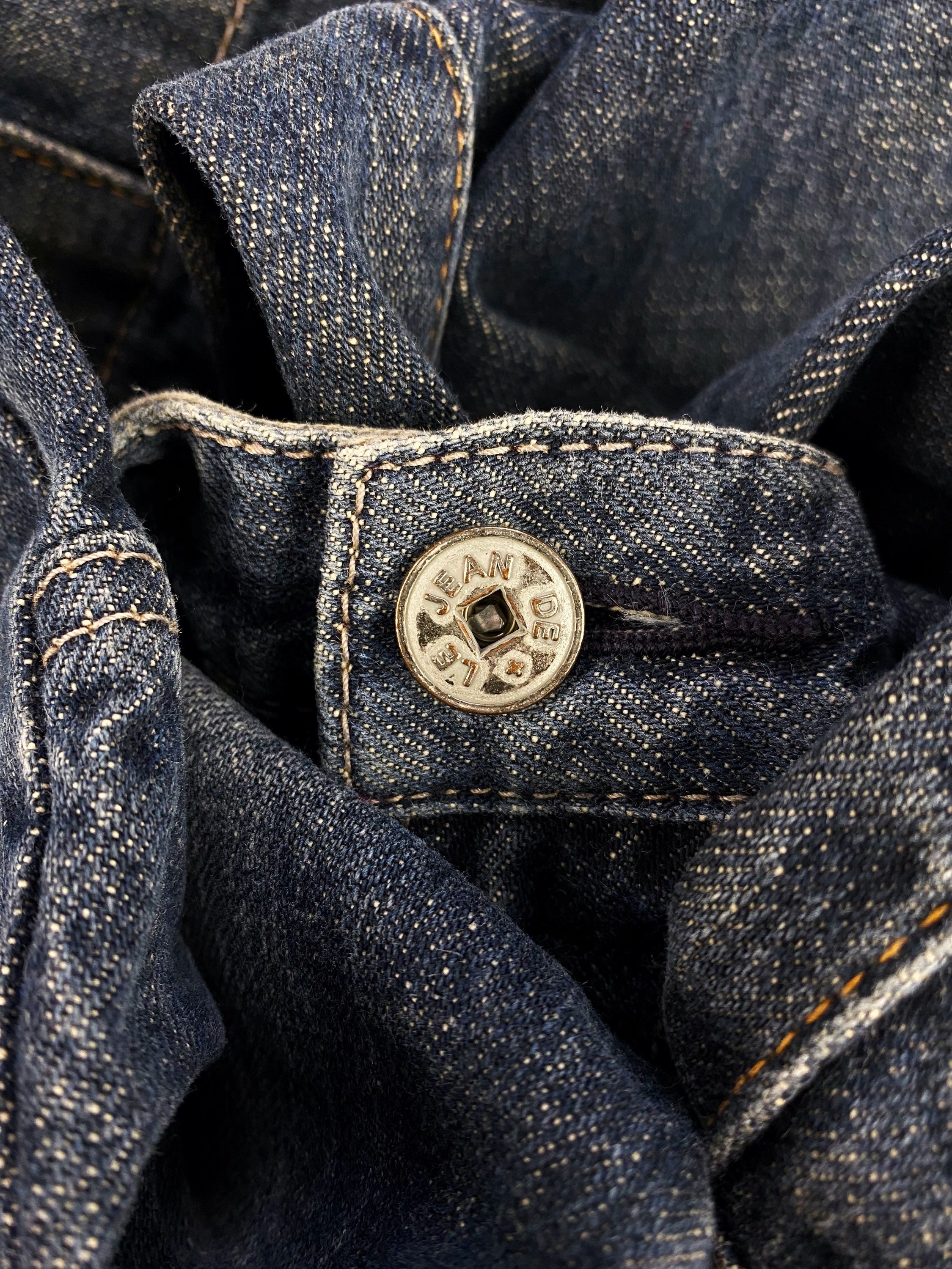 Marithe Francois Girbaud Dark Indigo Wash Reinforced Denim