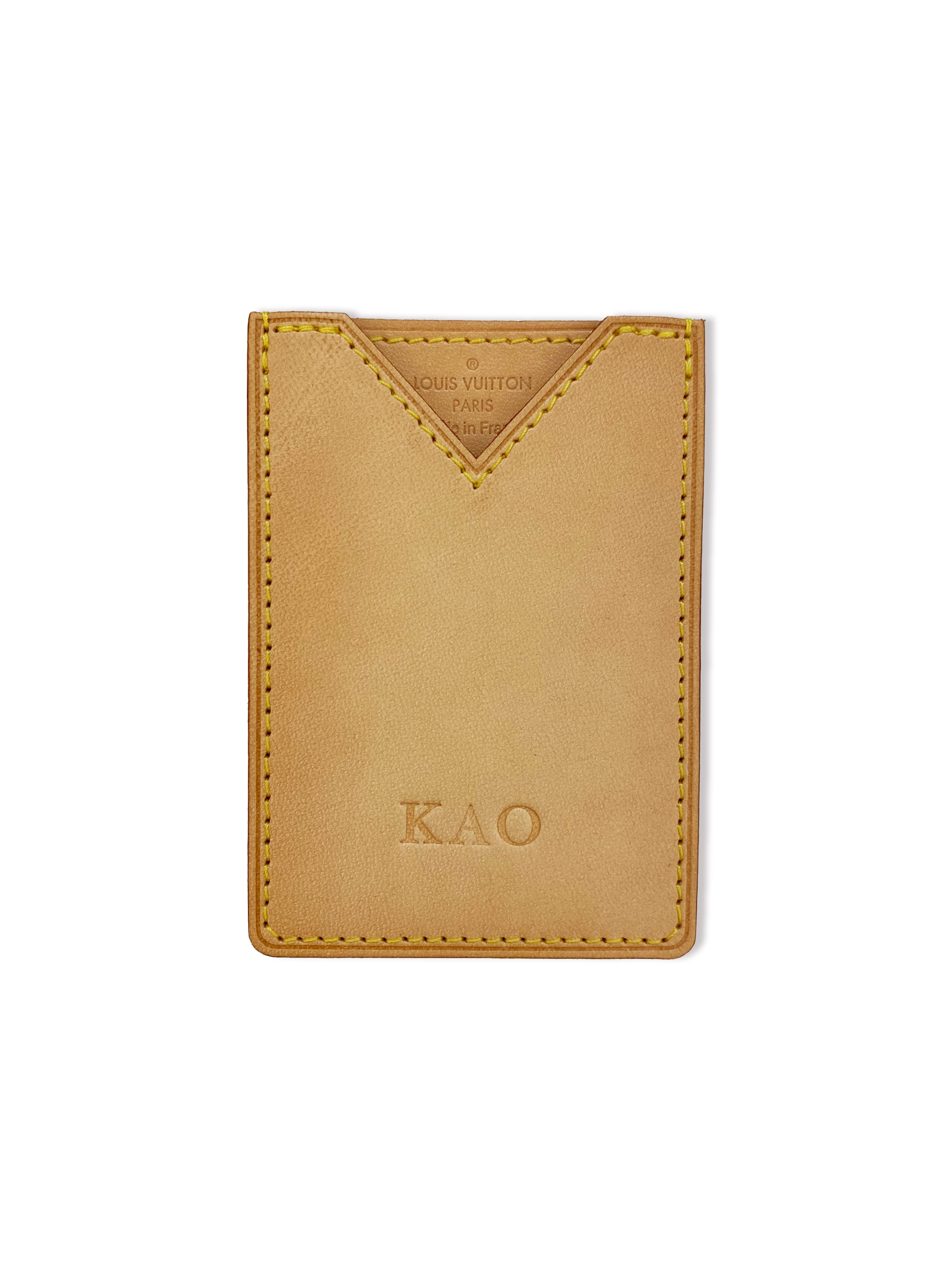 2016 Louis Vuitton “Volez Vougez Voyagez” Exhibit Leather Card Holder