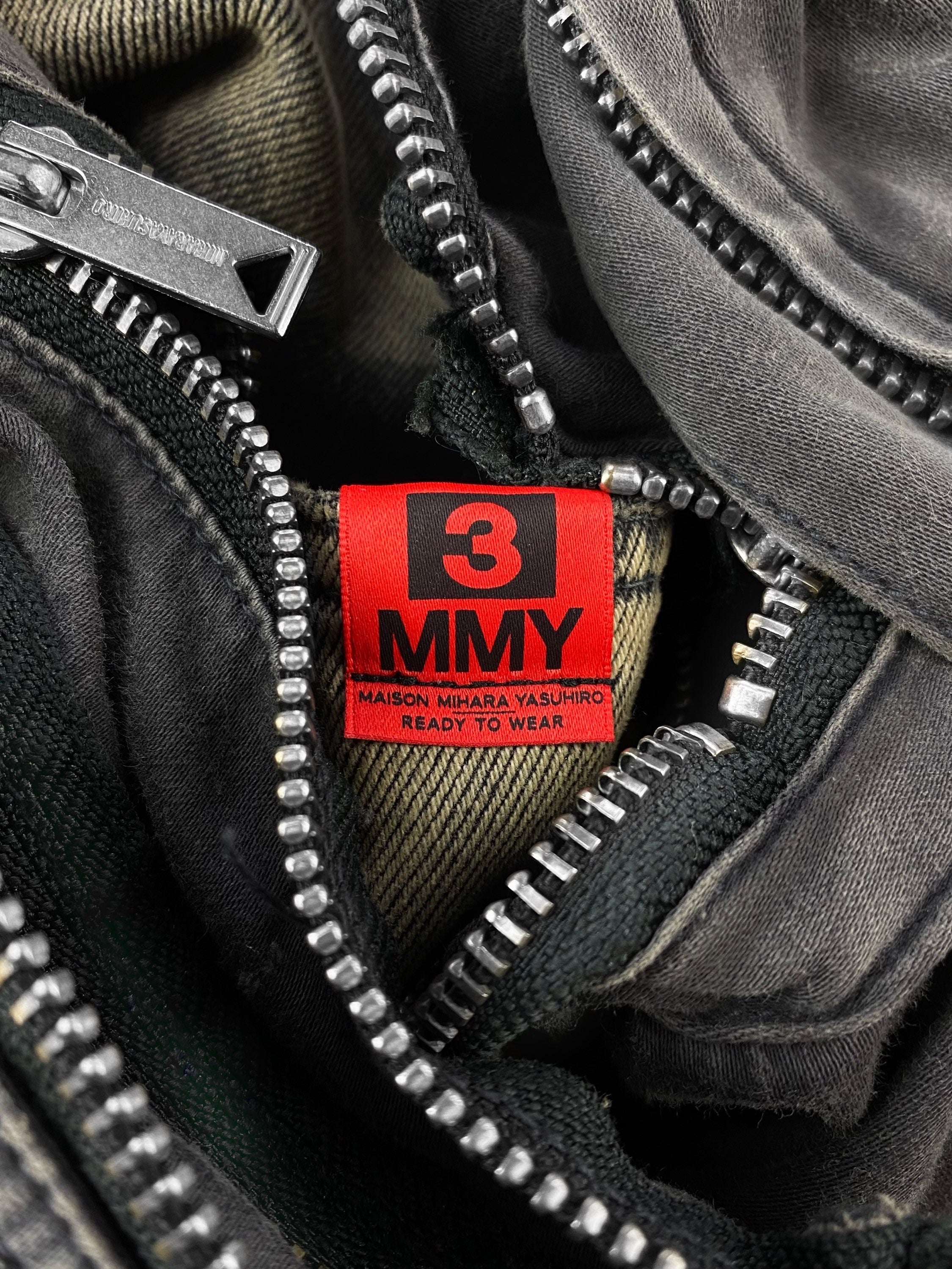 SS21 Mihara Yasuhiro ‘Hybrid’ Rave Shorts Denim Cargo Pants