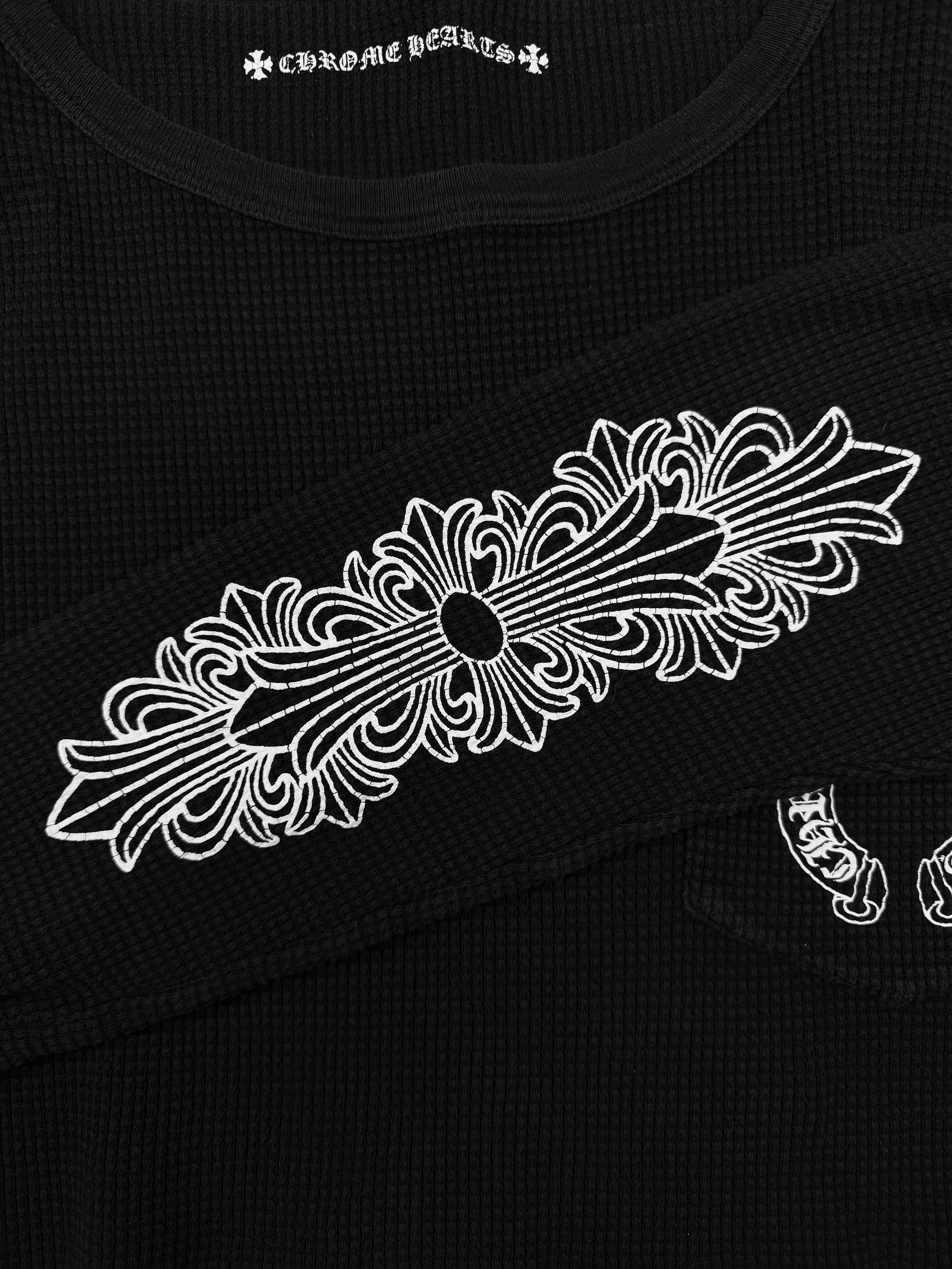 Chrome Hearts Thermal Floral Monogram Long Sleeve