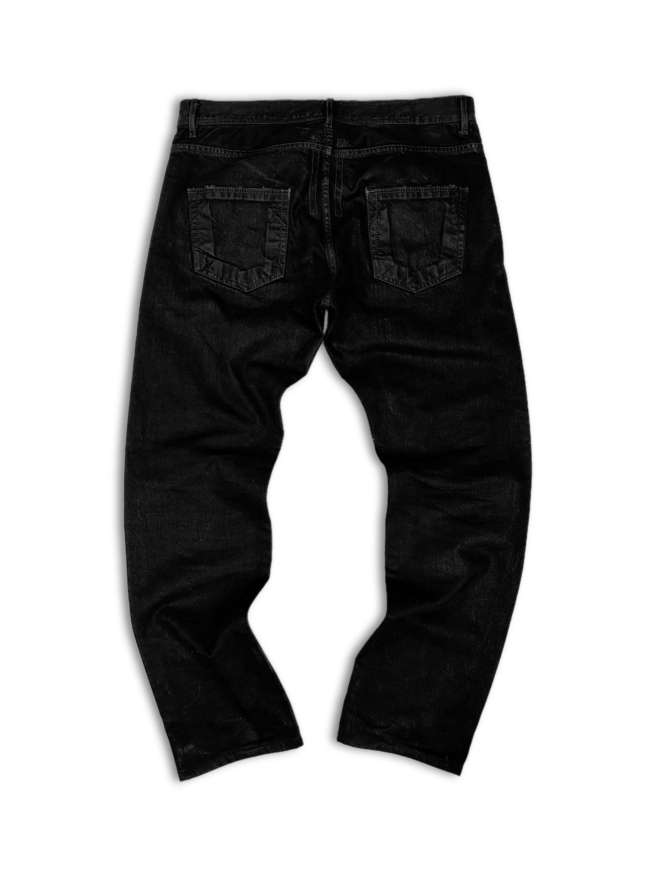 Rick Owens DRKSHDW Heavy Weight Black Denim
