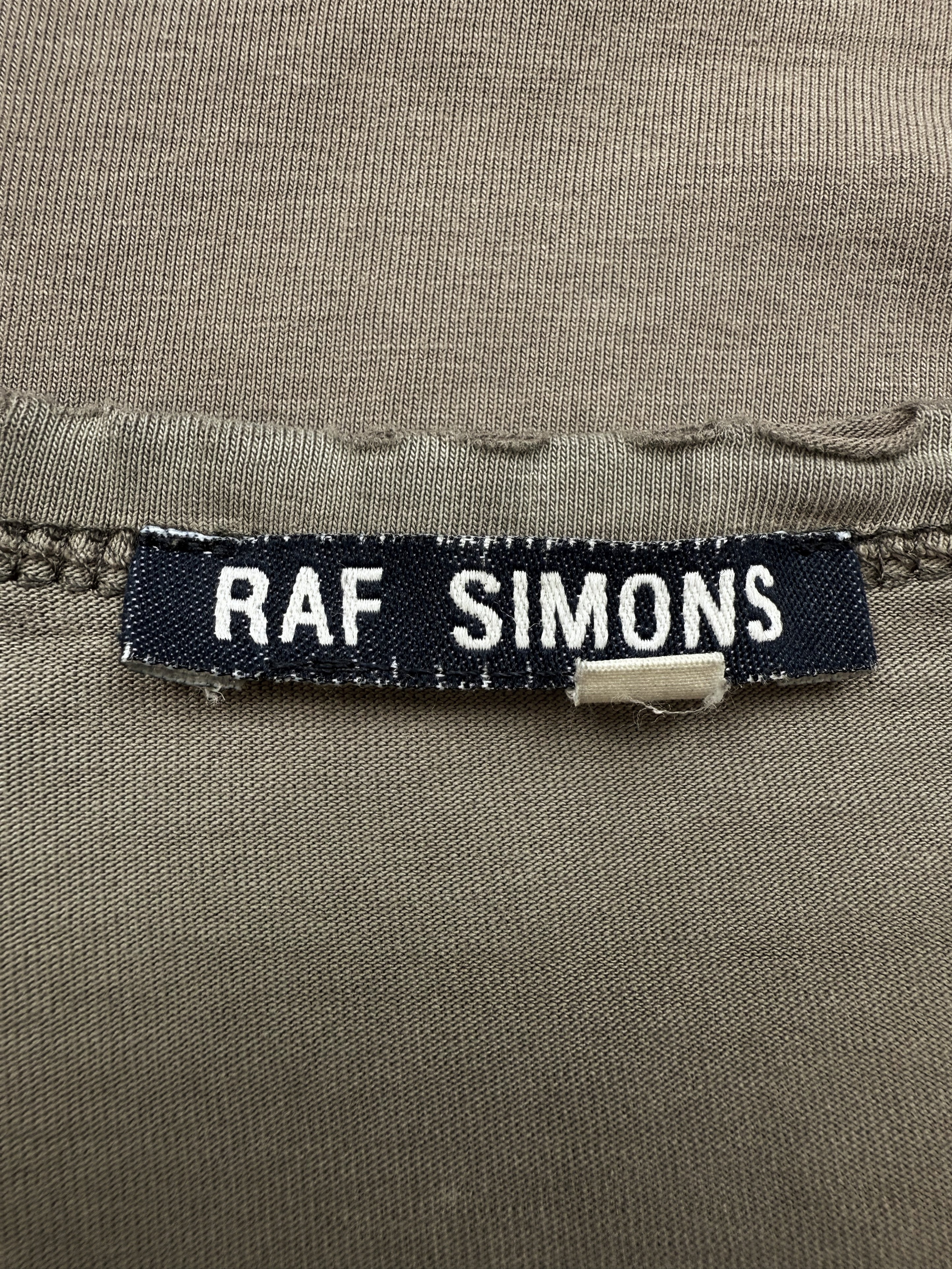 SS98 Raf Simons ‘Black Palms’ 3/4 Length Long Sleeve Shirt
