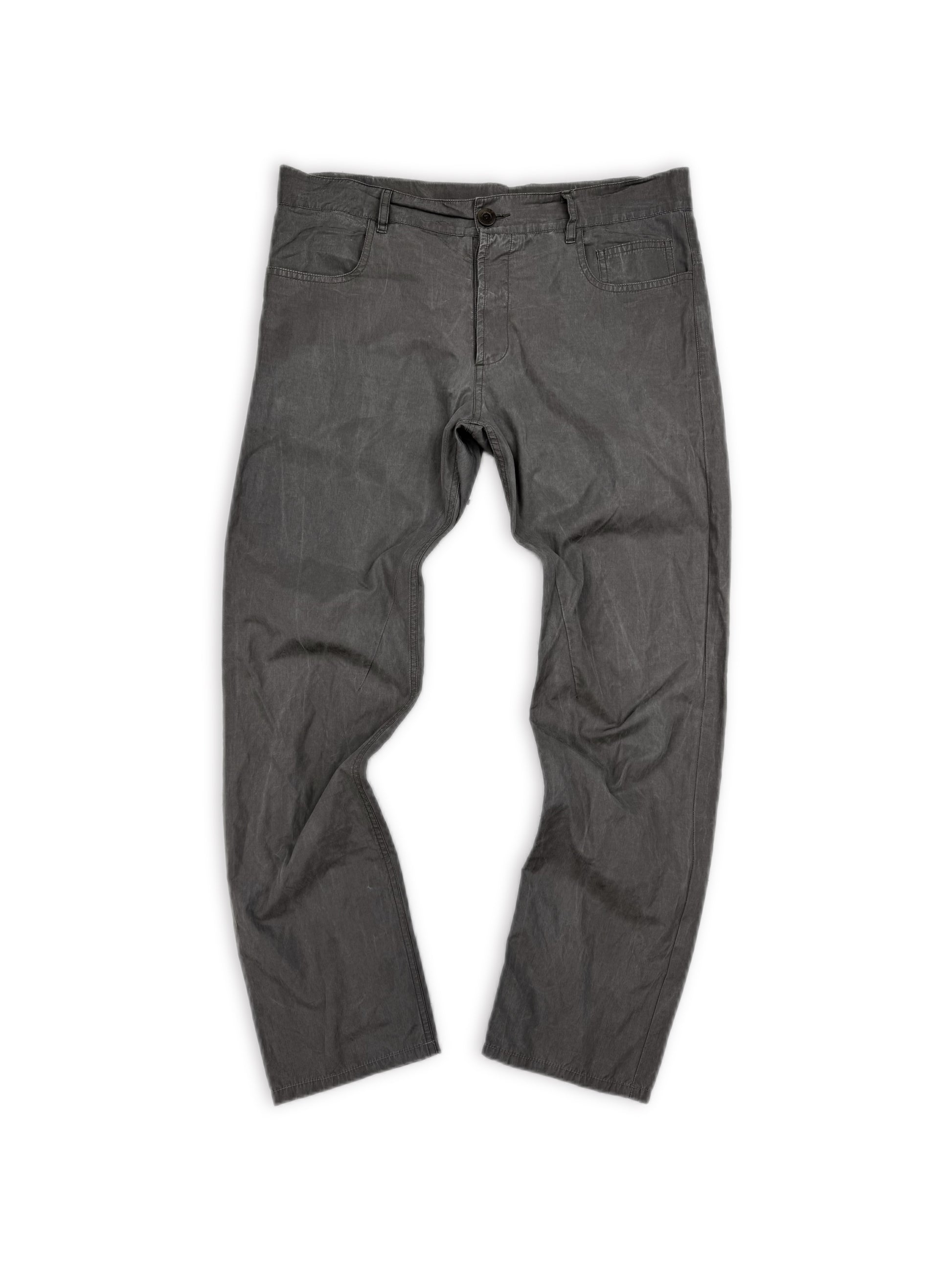 Rick Owens Olmar &amp; Mirta Era Grey Boot Cut Pants
