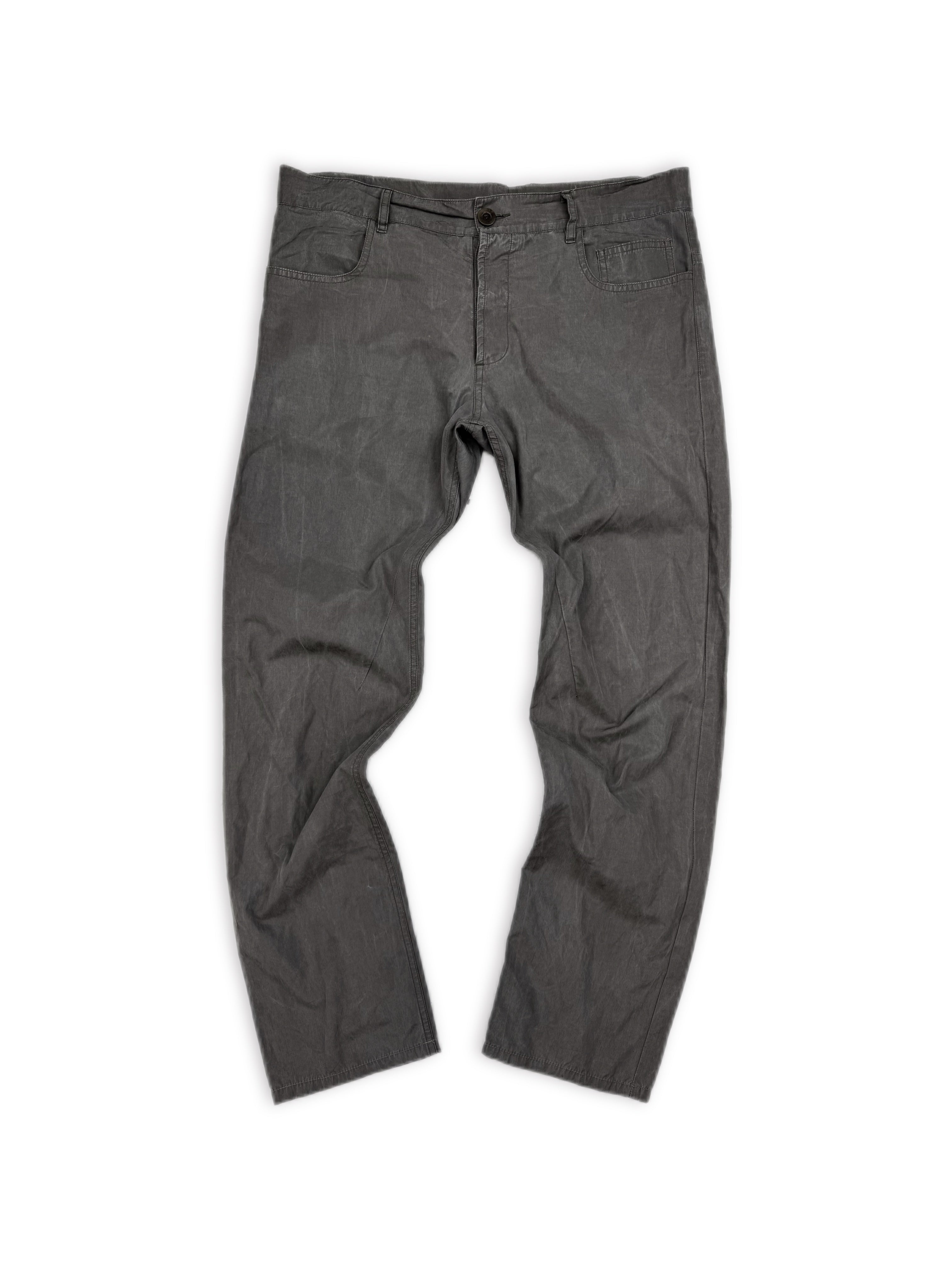 Rick Owens Olmar &amp; Mirta Era Grey Boot Cut Pants