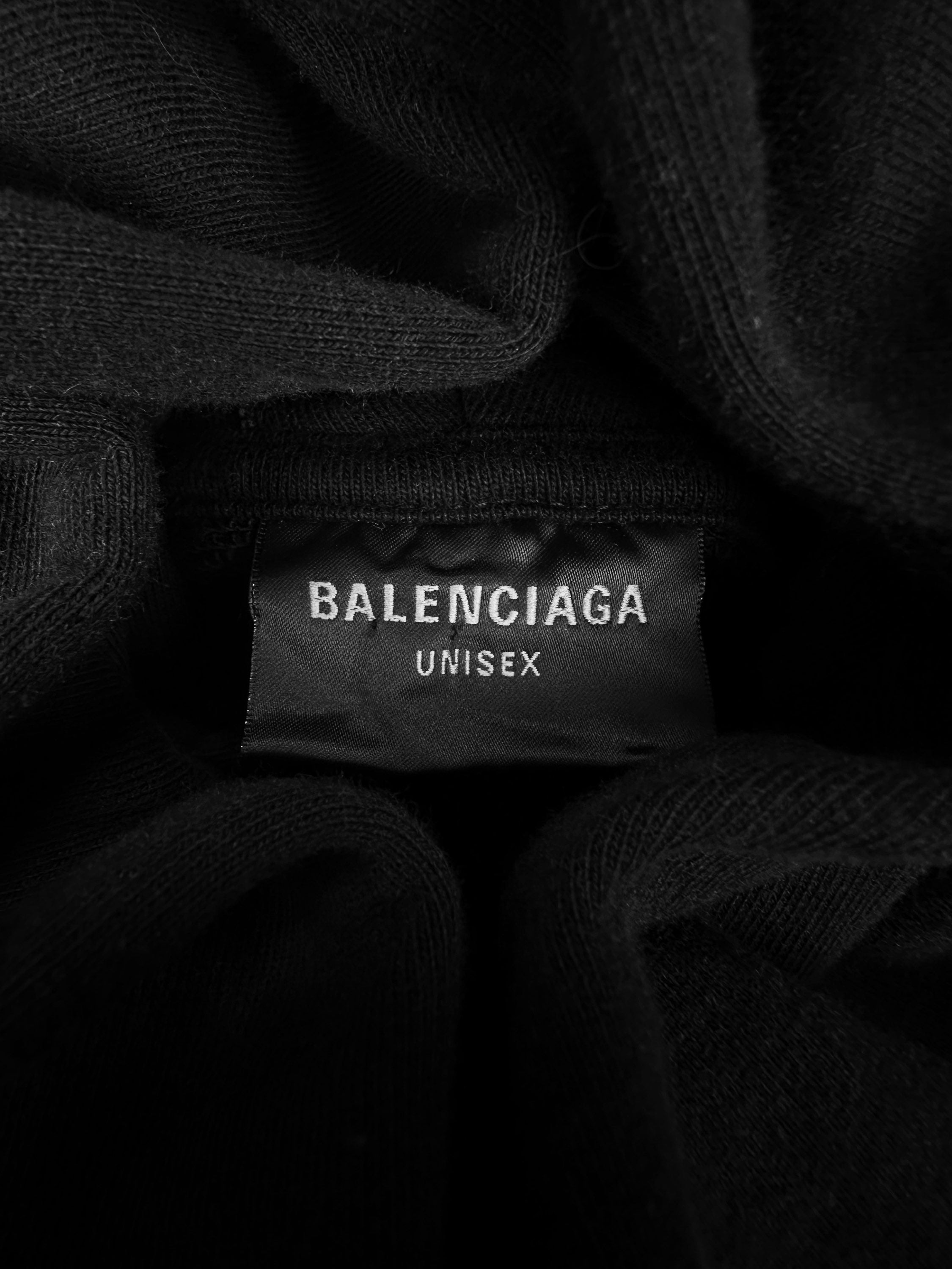 AW22 Balenciaga ‘XXXL’ Oversized T-Shirt Hybrid Skirted Hoodie