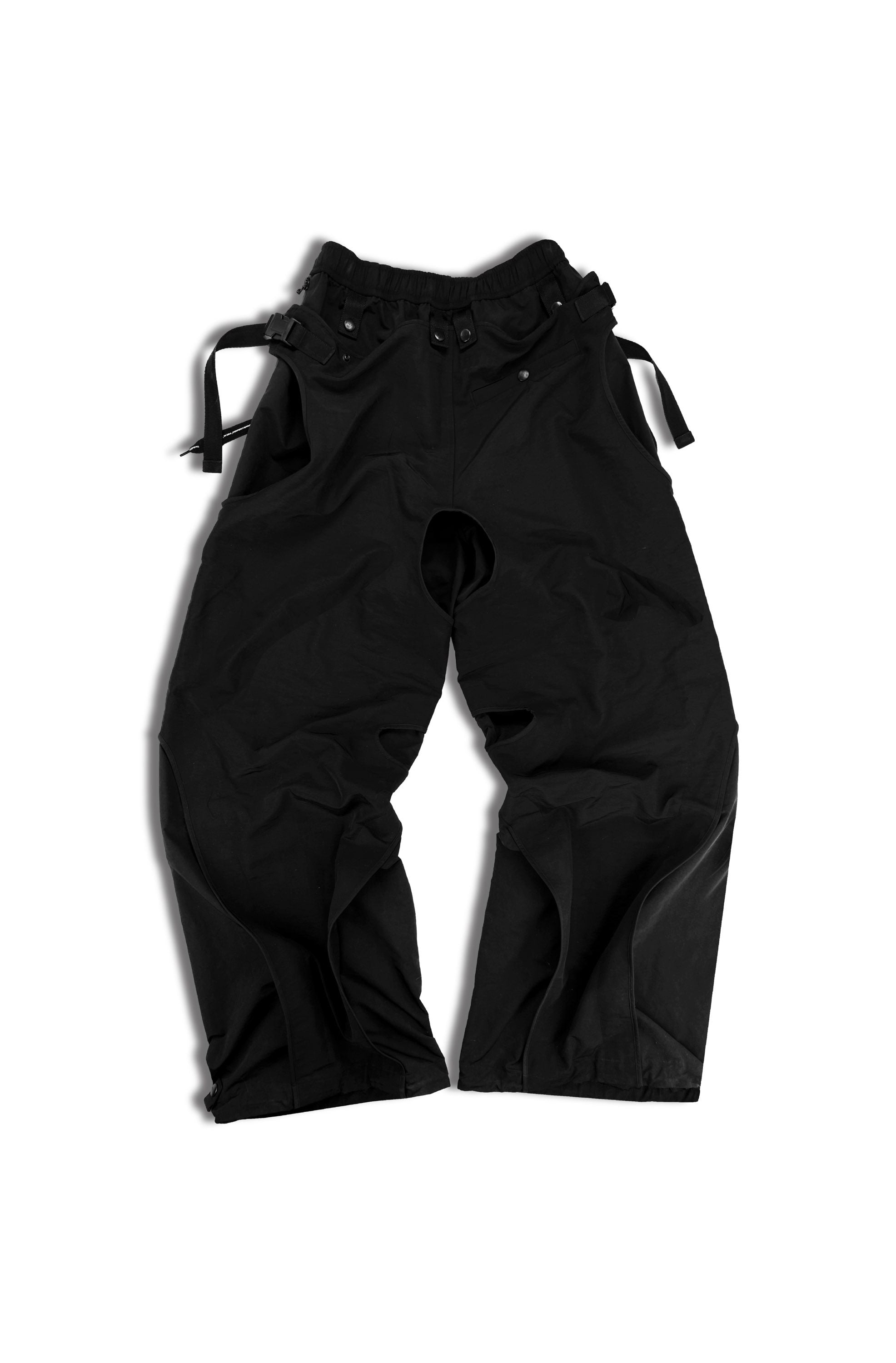 FW22 NILøS ‘800PAM1’ Cut Out Ballon Oversized Nylon Pants