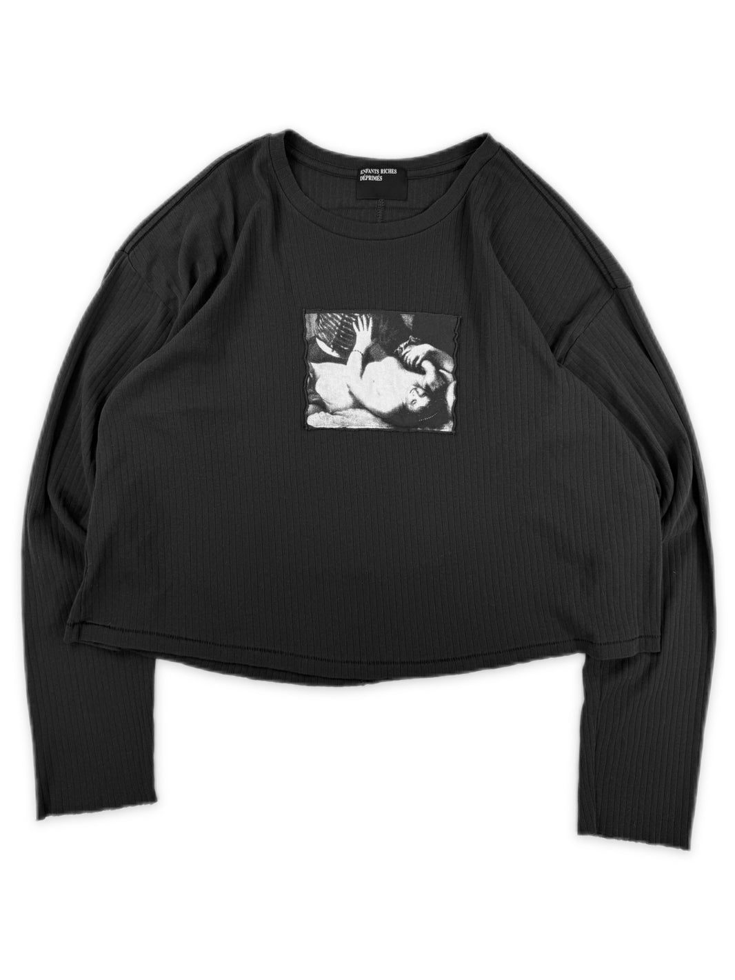 Enfants Riches Deprimes Demon Assemblage Ribbed Long Sleeve Shirt
