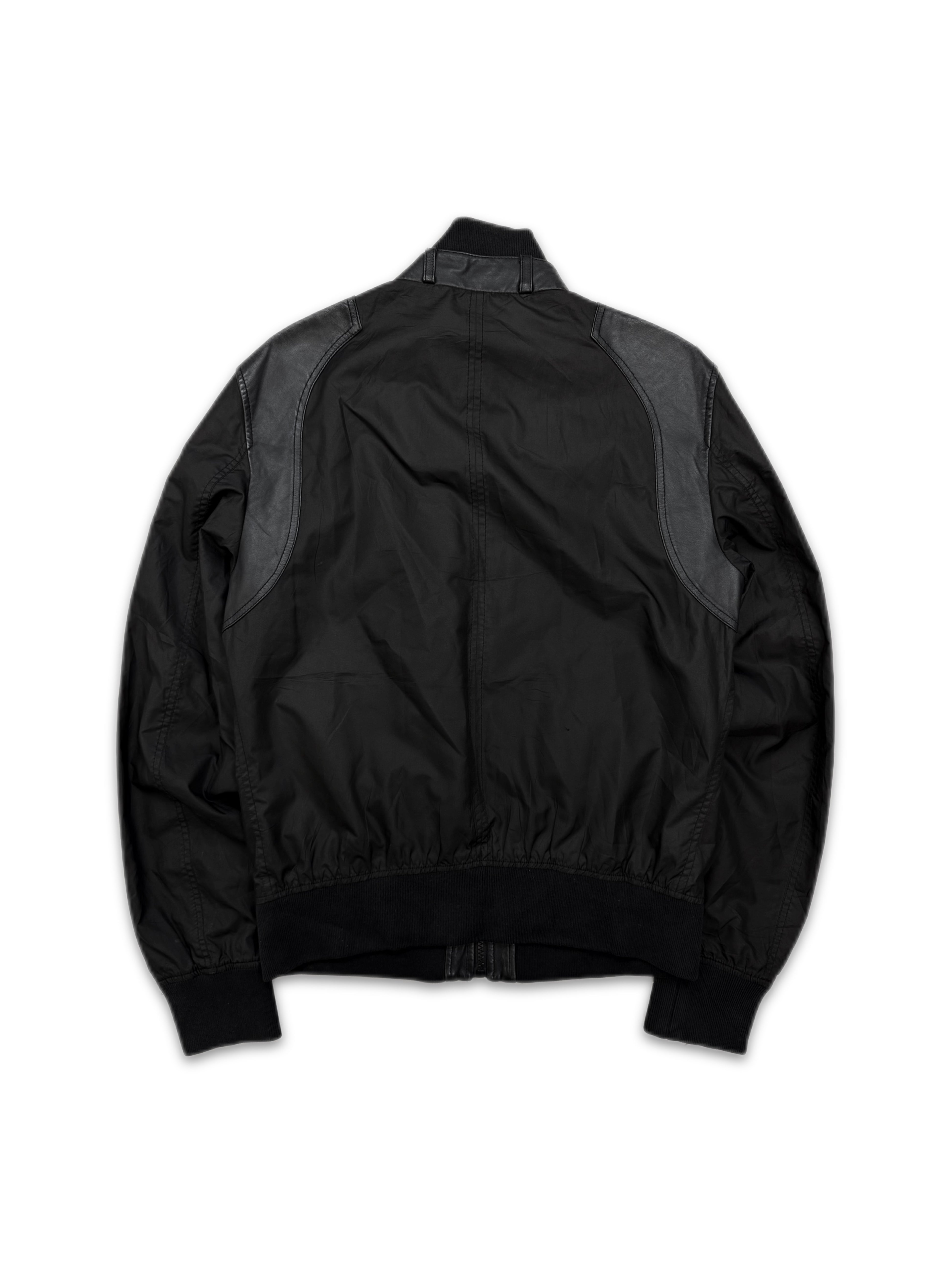 00s Dolce &amp; Gabbana Black Technical Nylon Jacket
