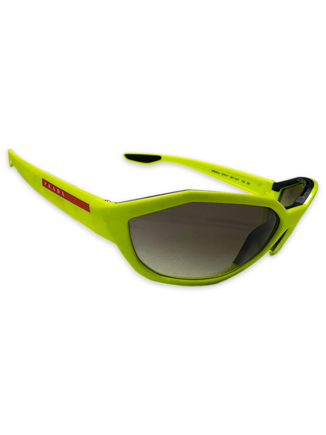Prada Sport ‘Linea Rossa’ Neon Green Sunglasses